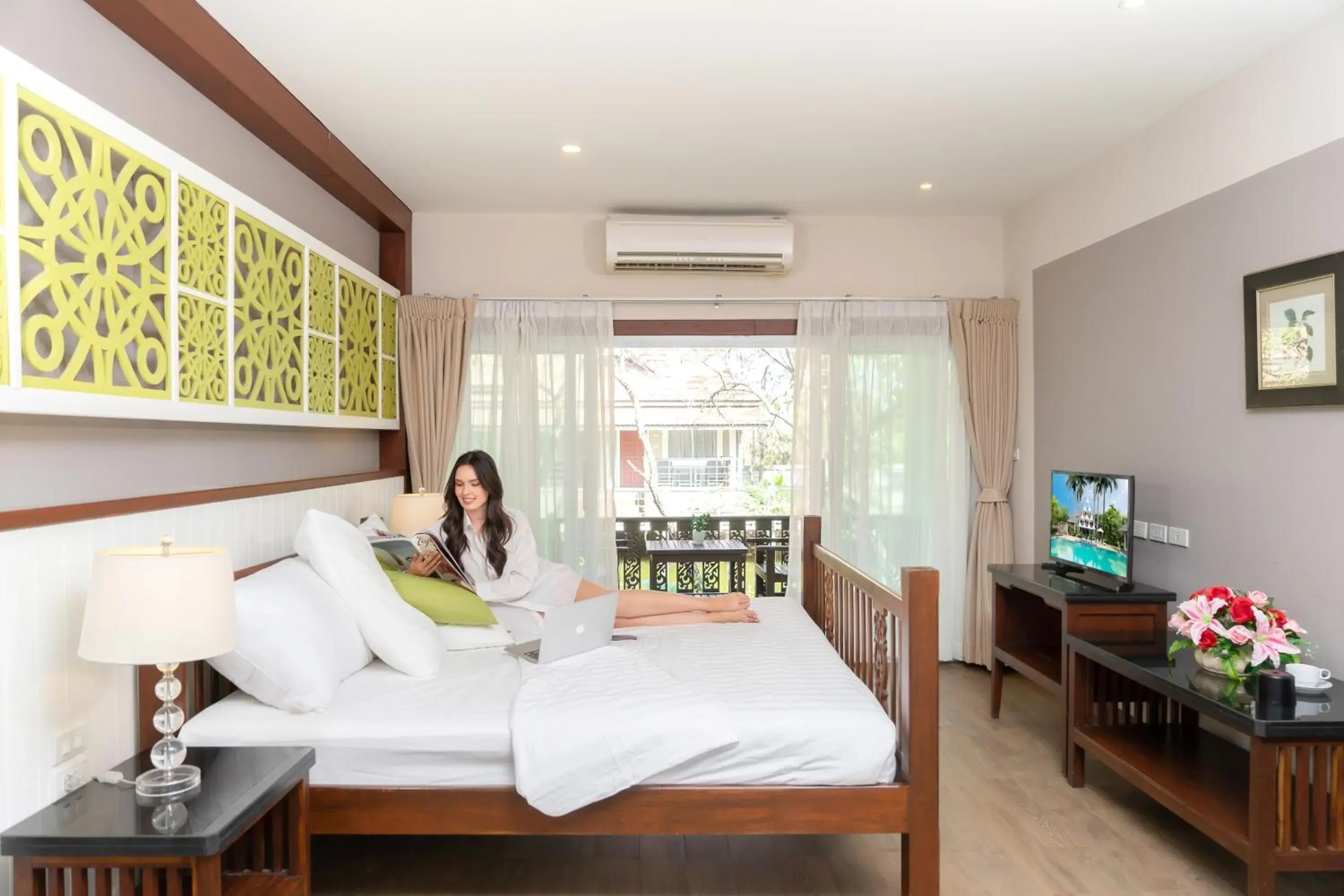 Premier Deluxe Room in Le Charme Sukhothai Historical Park  Premier Deluxe Room in Le Charme Sukhothai Historical Park