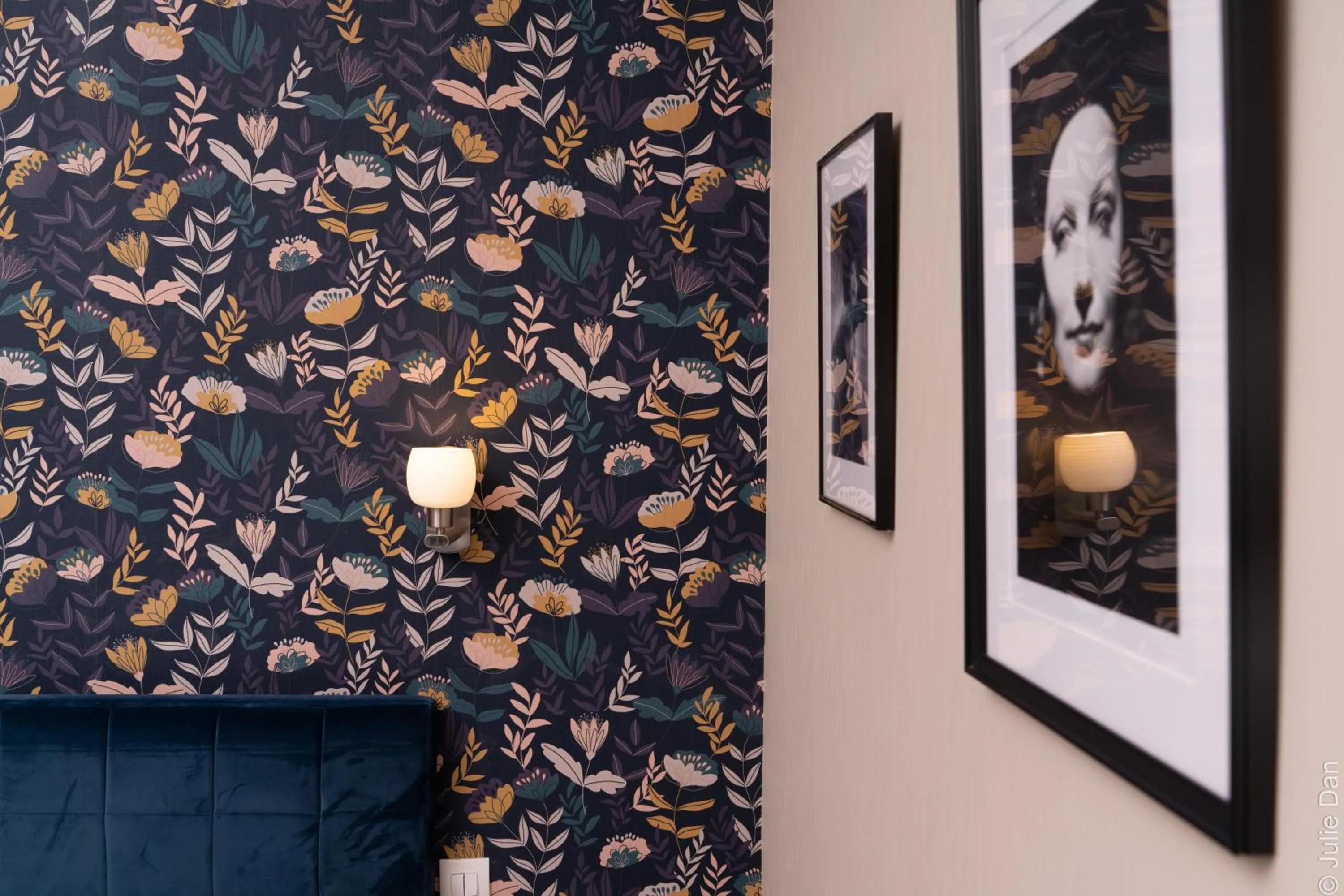 Decorative detail in Hotel Mirabeau