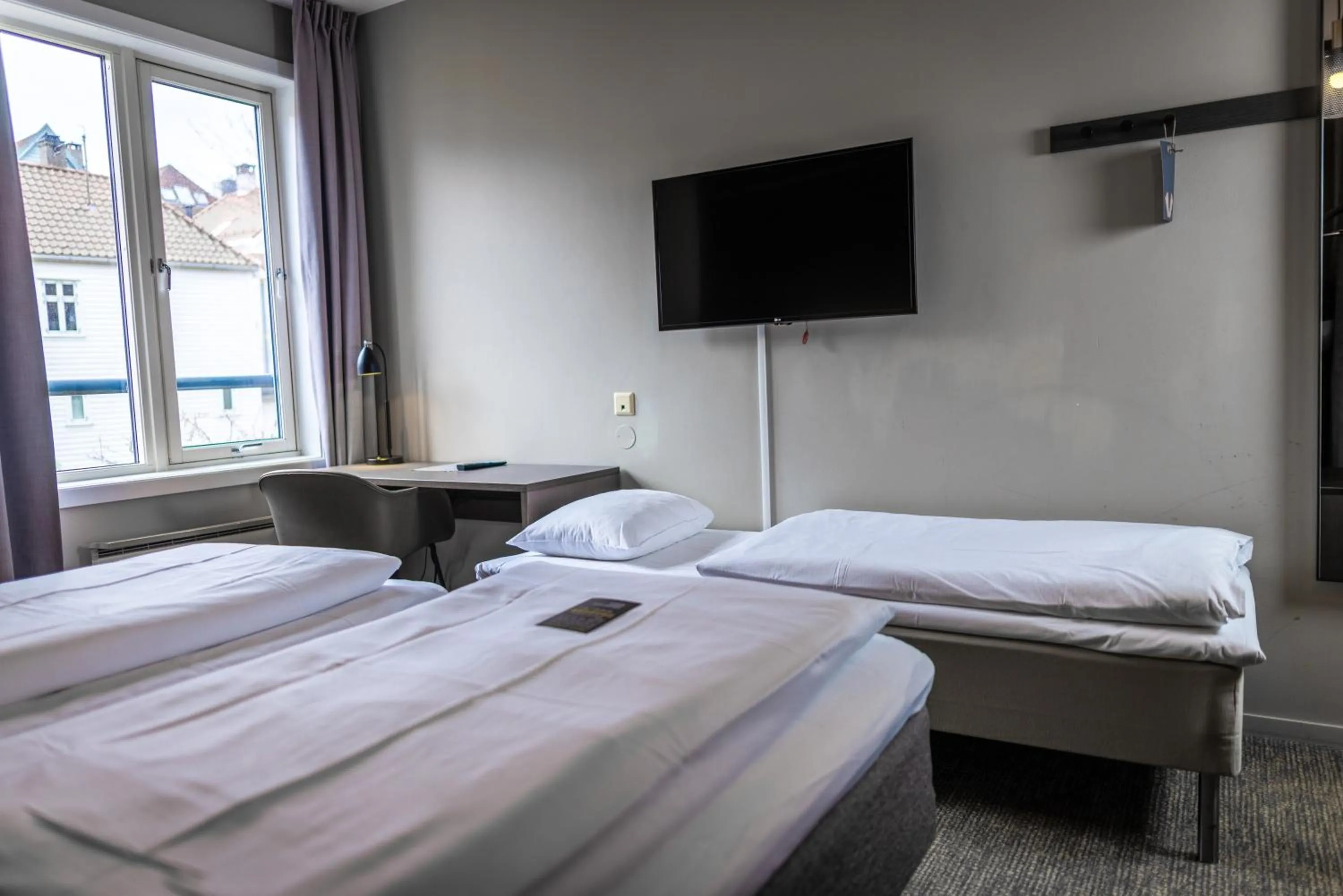 Bed in Comfort Hotel Bergen