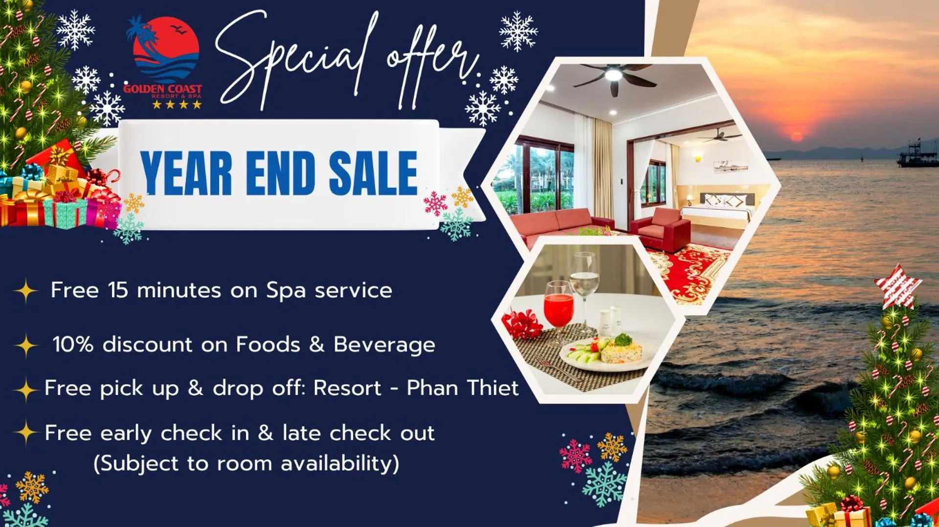 Natural landscape in Golden Coast Resort & Spa