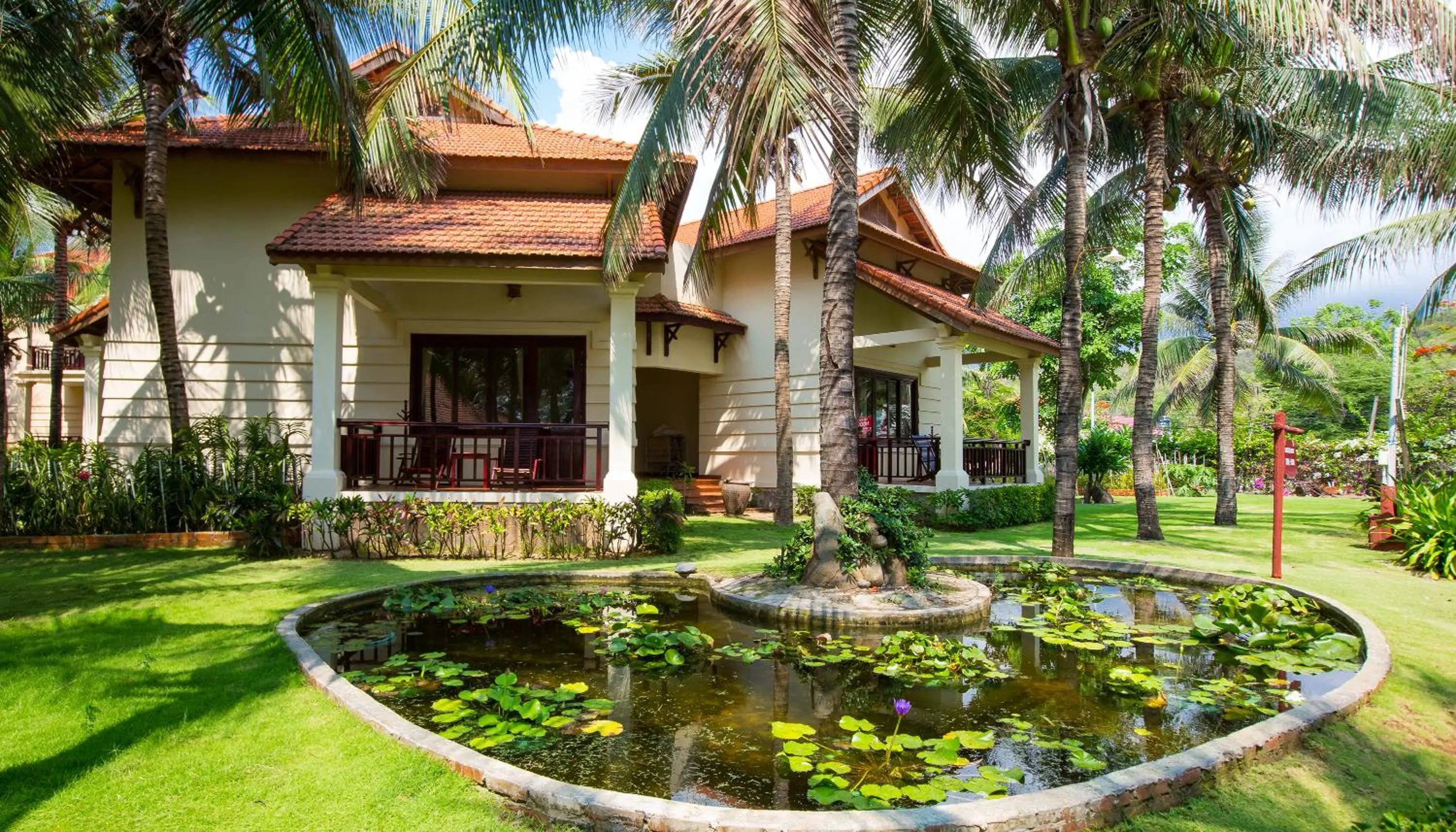Garden view in Golden Coast Resort & Spa
