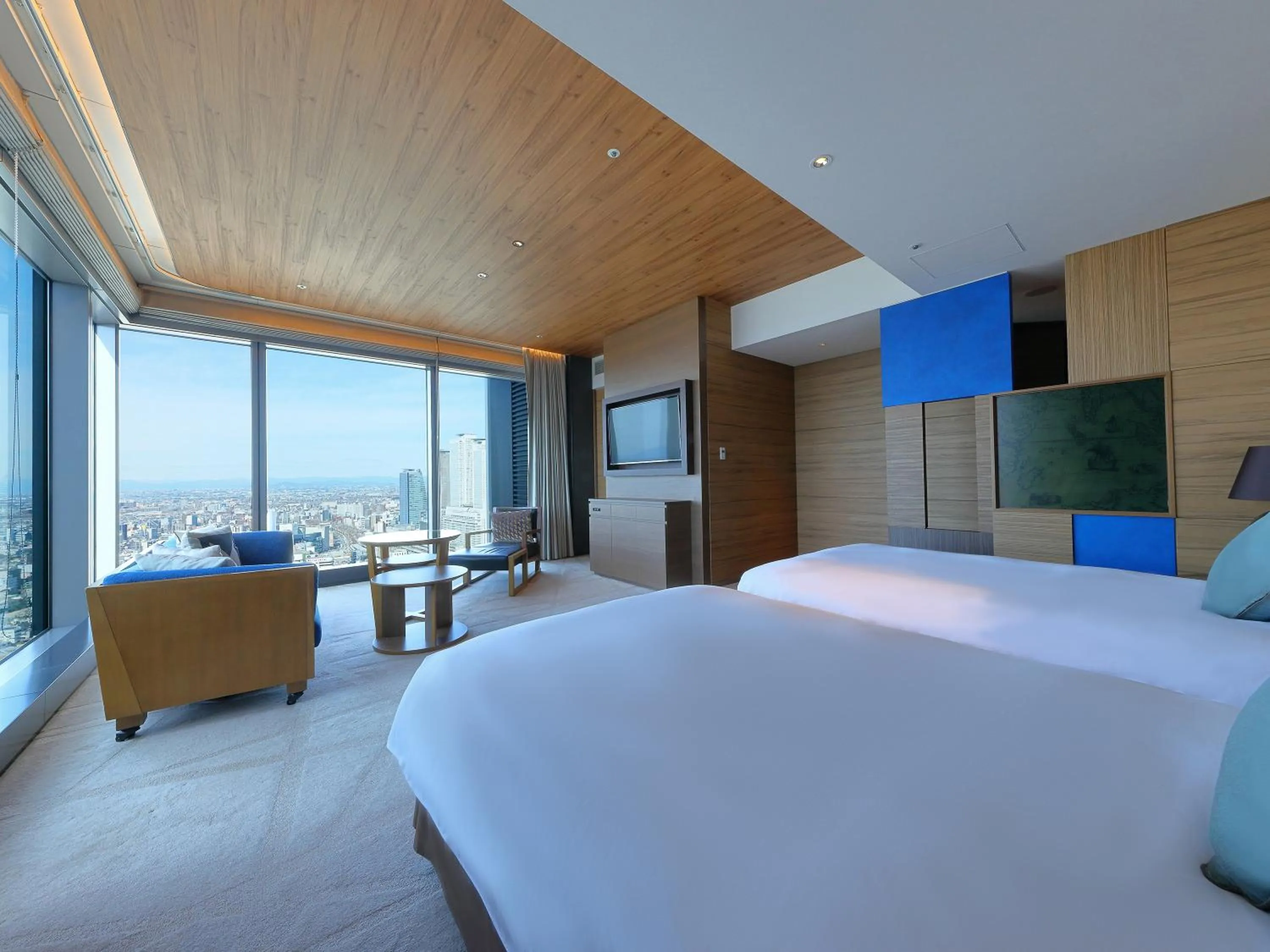 Photo of the whole room, Bed in Nagoya Prince Hotel Sky Tower