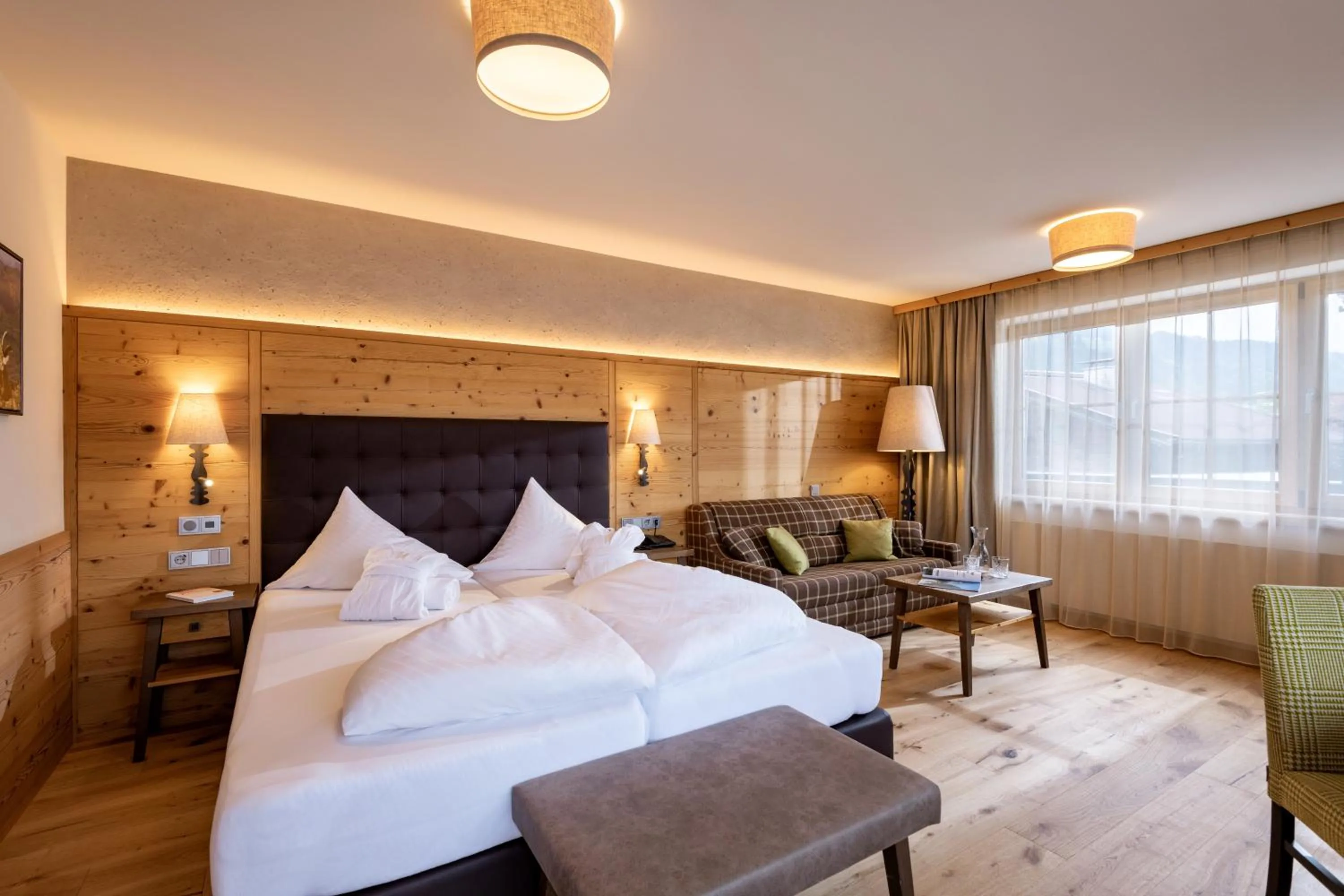 Bed in Alpen Glück Hotel Kirchberger Hof