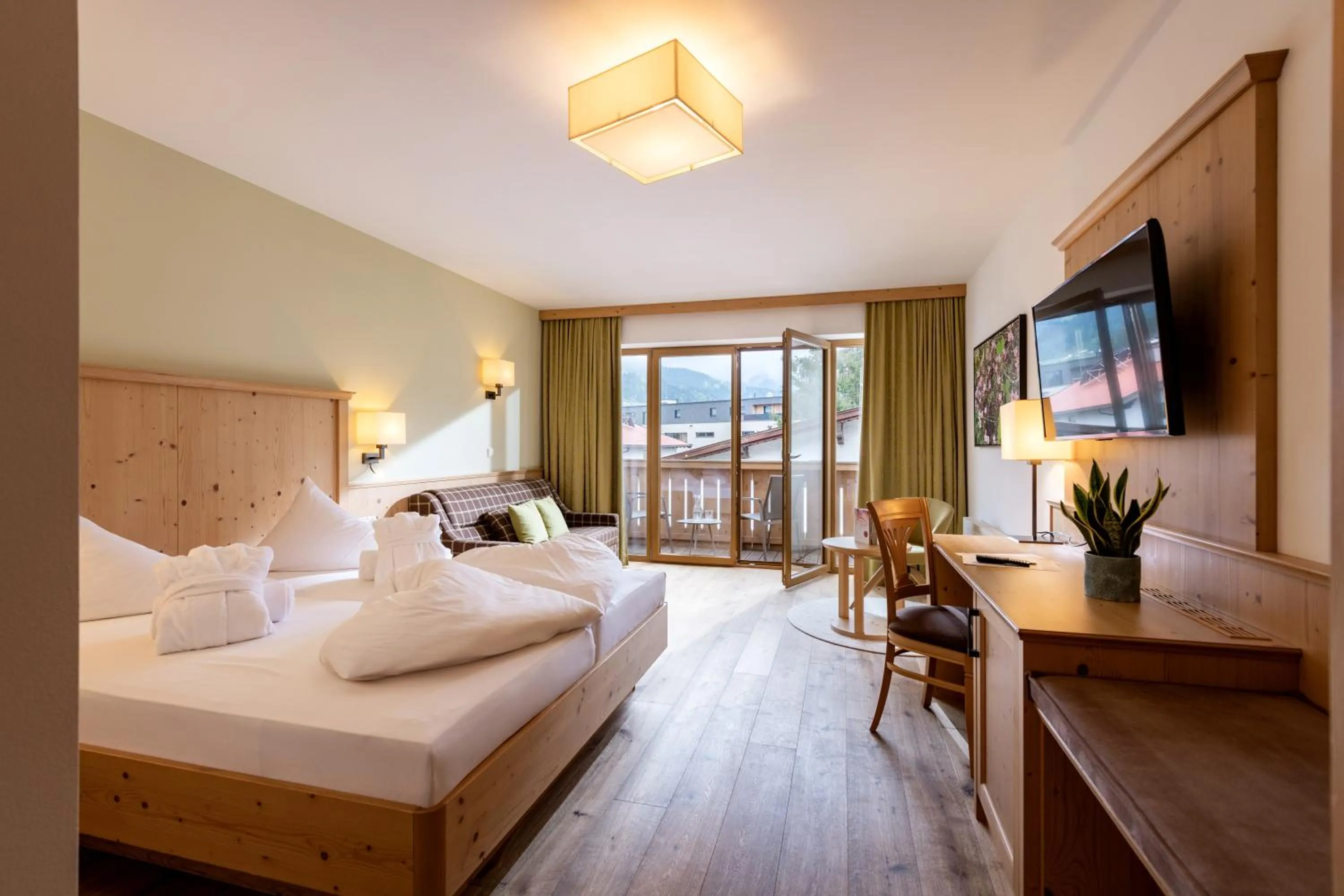 Bed in Alpen Glück Hotel Kirchberger Hof