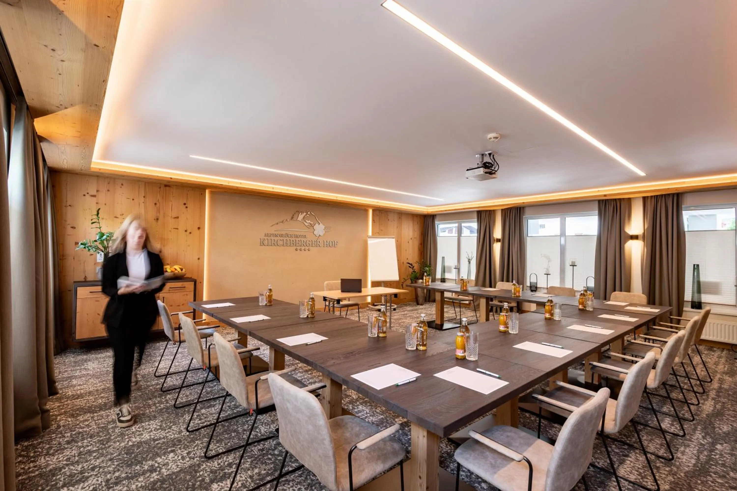 Meeting/conference room in Alpen Glück Hotel Kirchberger Hof