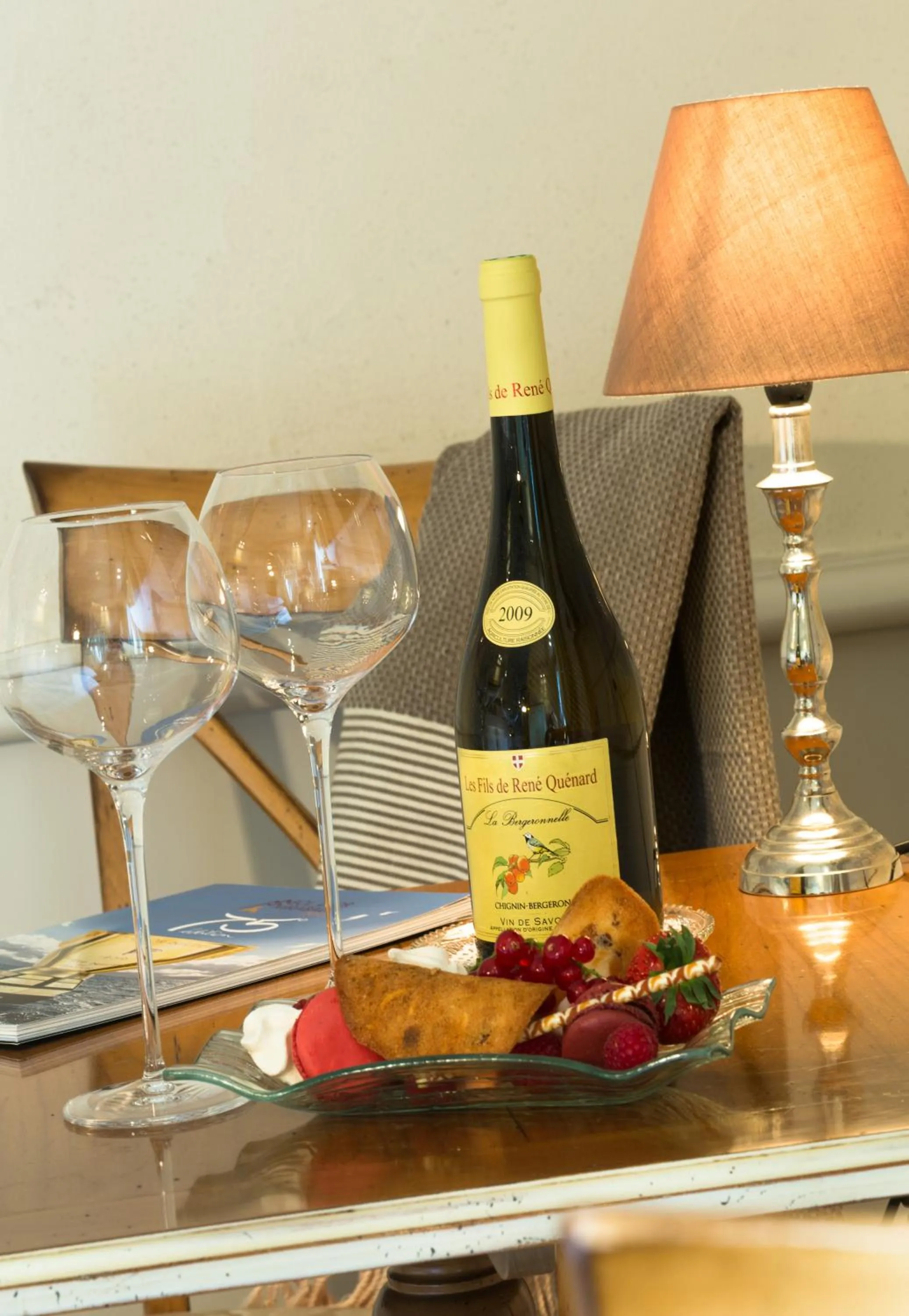 Food and drinks in Villa Cécile