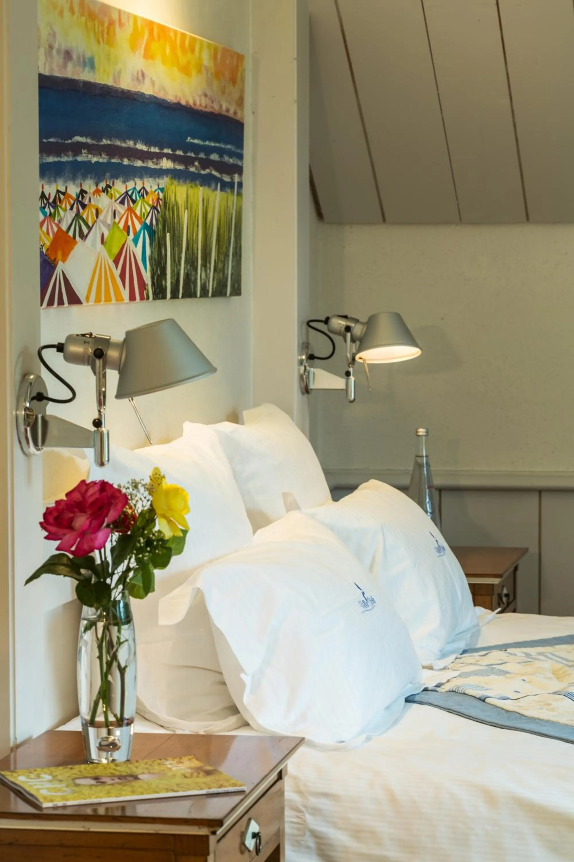 Decorative detail, Bed in Villa Cécile