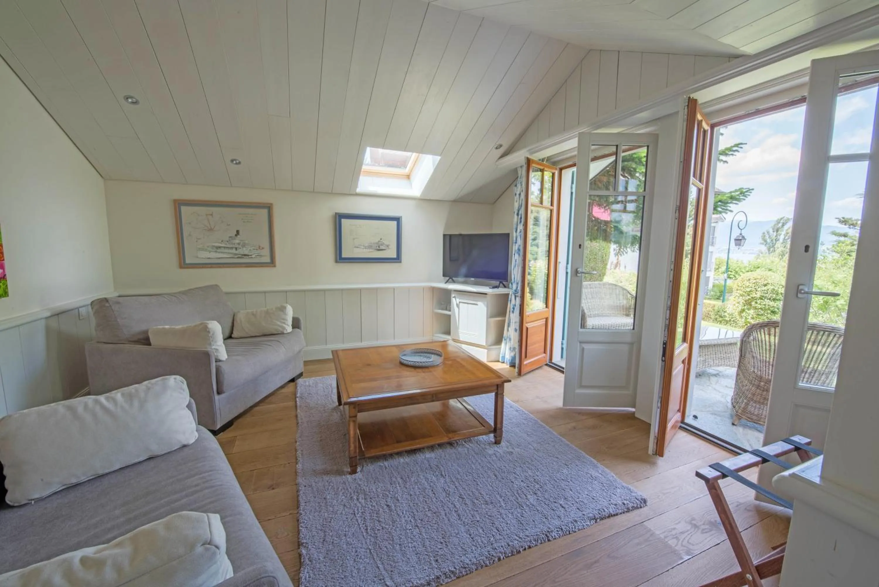 Living room in Villa Cécile