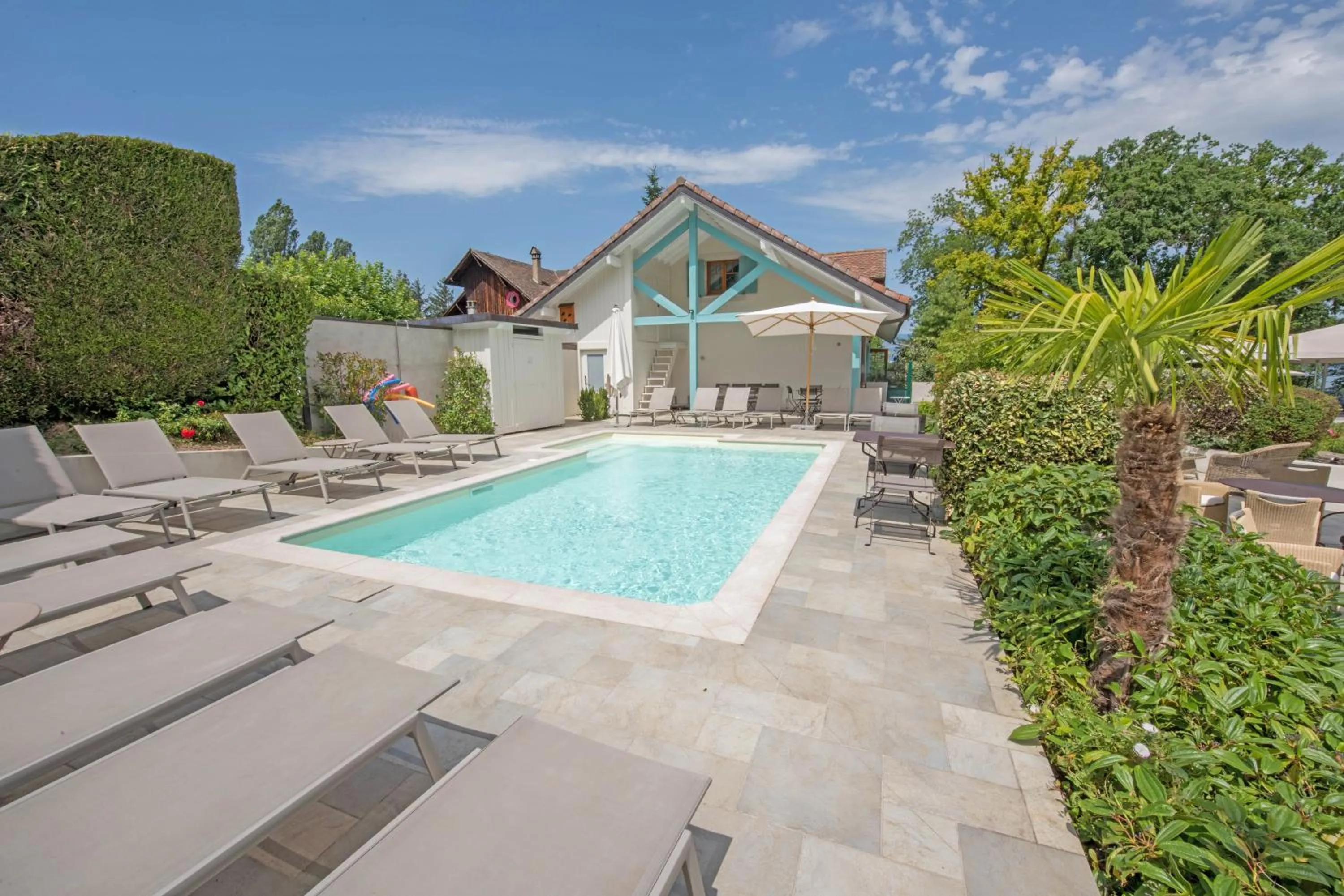 Swimming pool in Villa Cécile