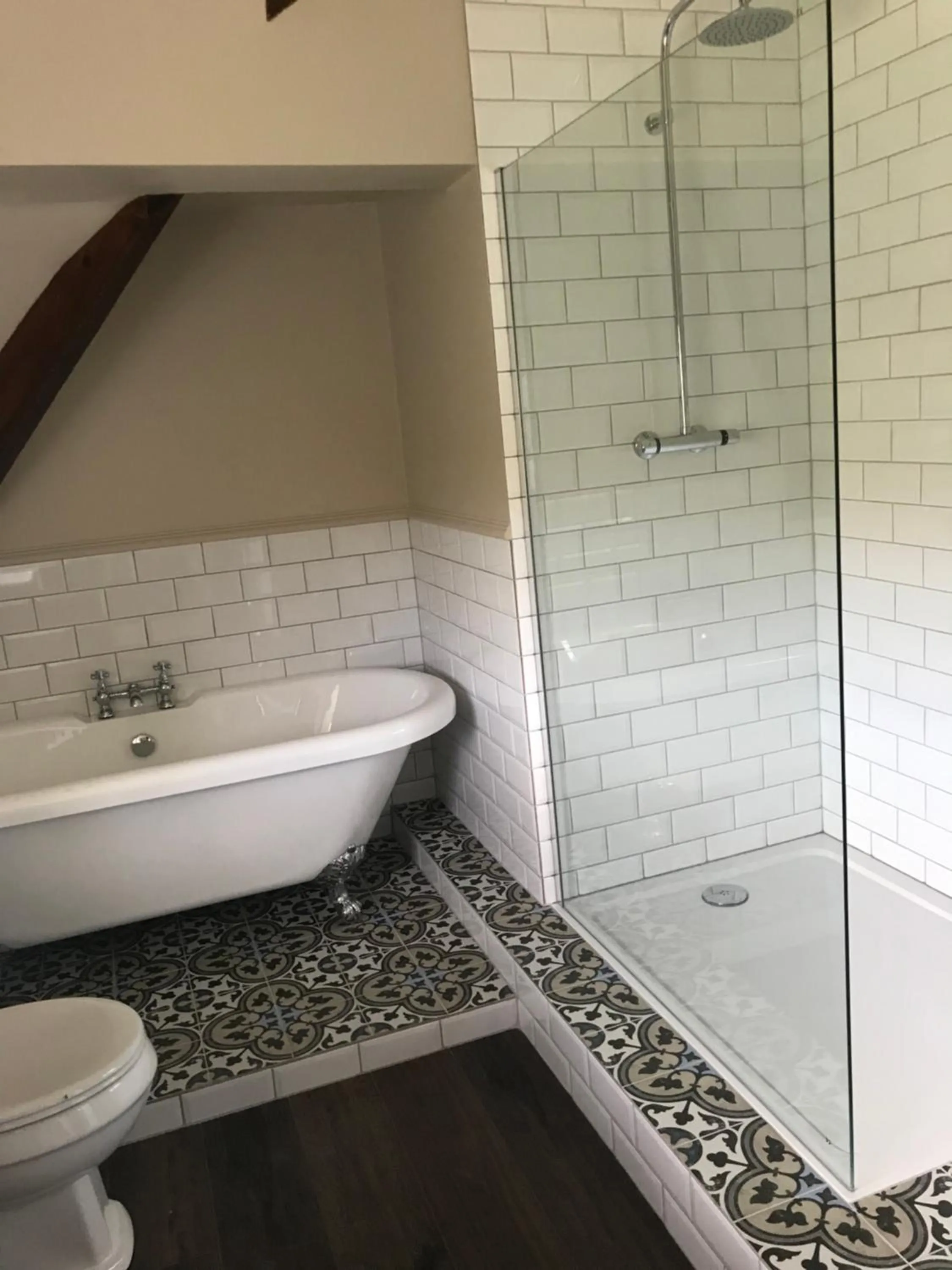 Shower in Losehill House Hotel & Spa