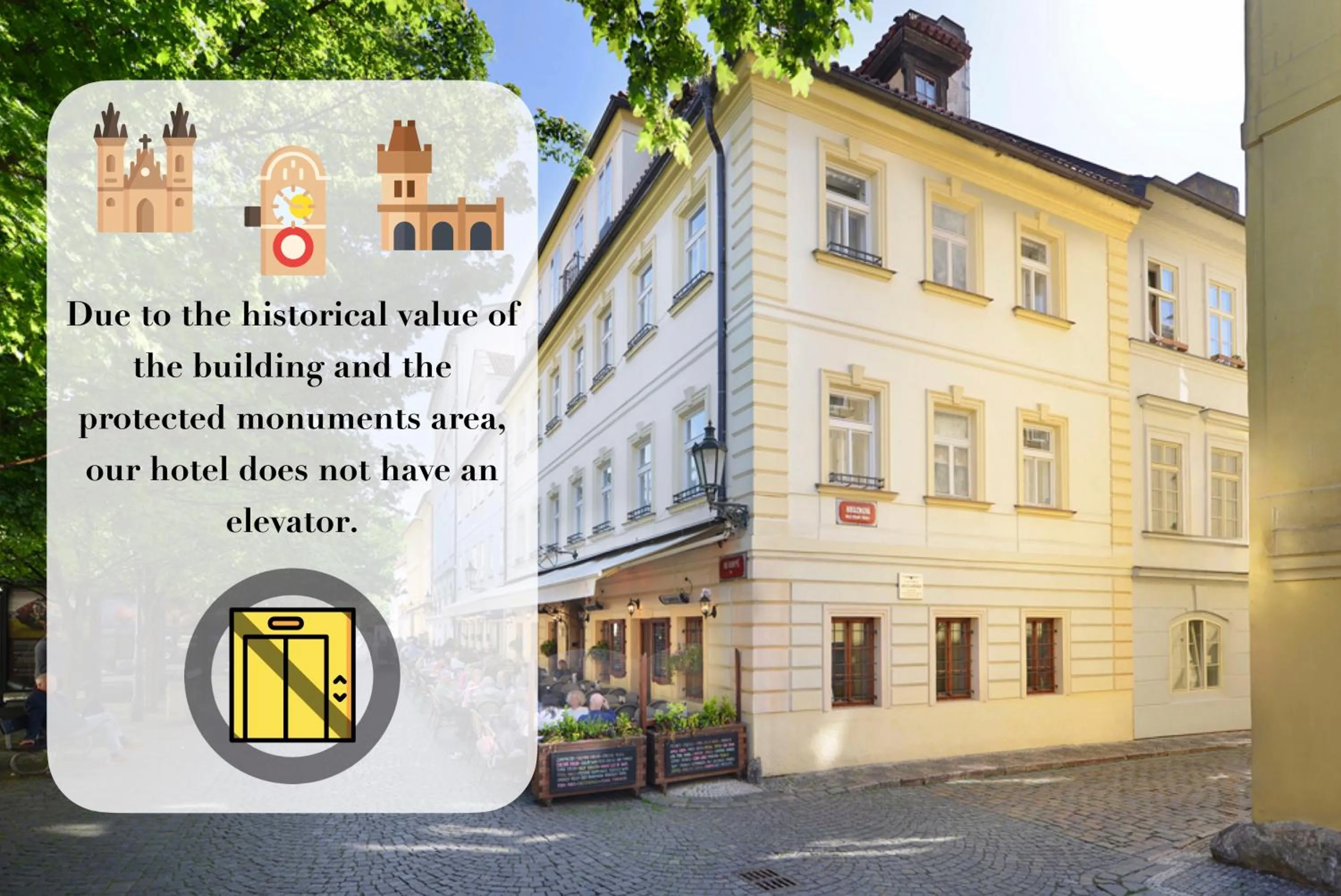 Property building in Hotel At the Golden Scissors