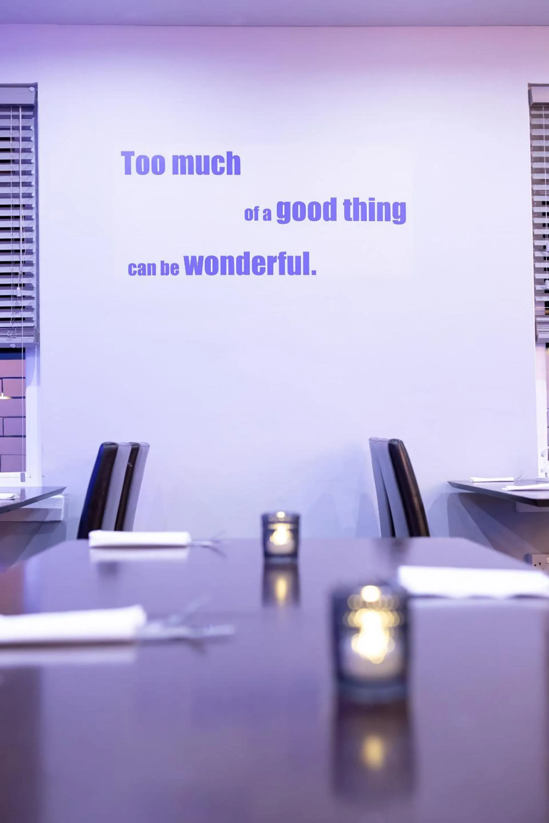 Dining area in County Hotel