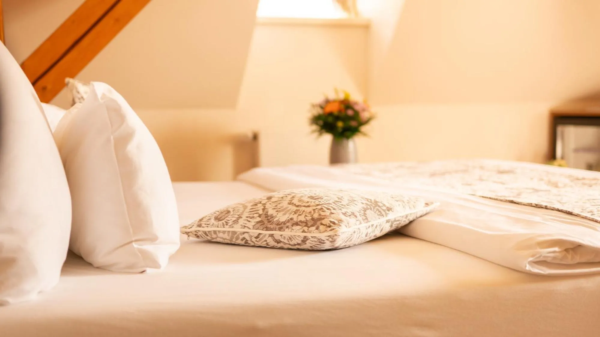 Bed in Hotel Golden Key Prague Castle