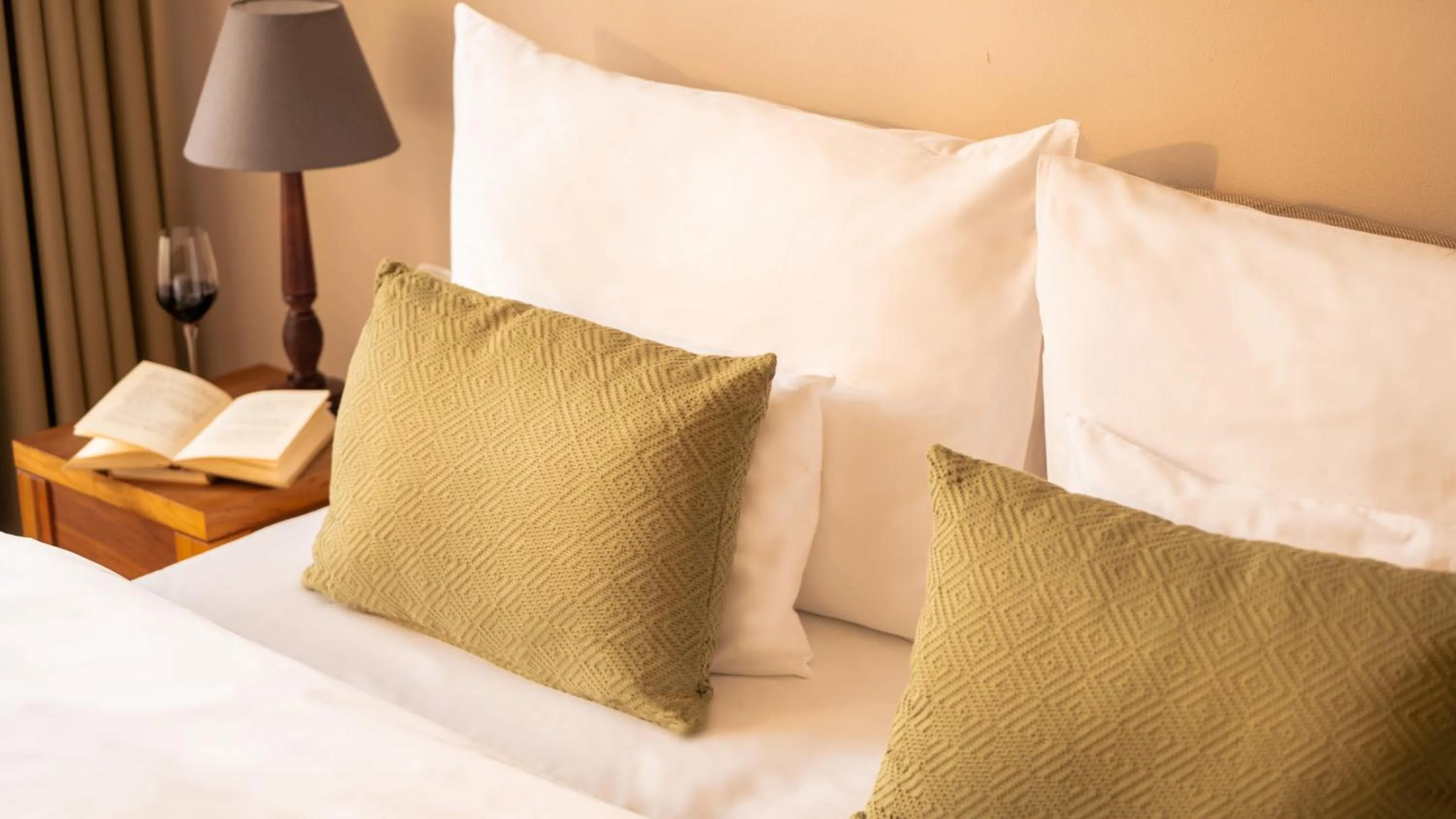 Bed in Hotel Golden Key Prague Castle