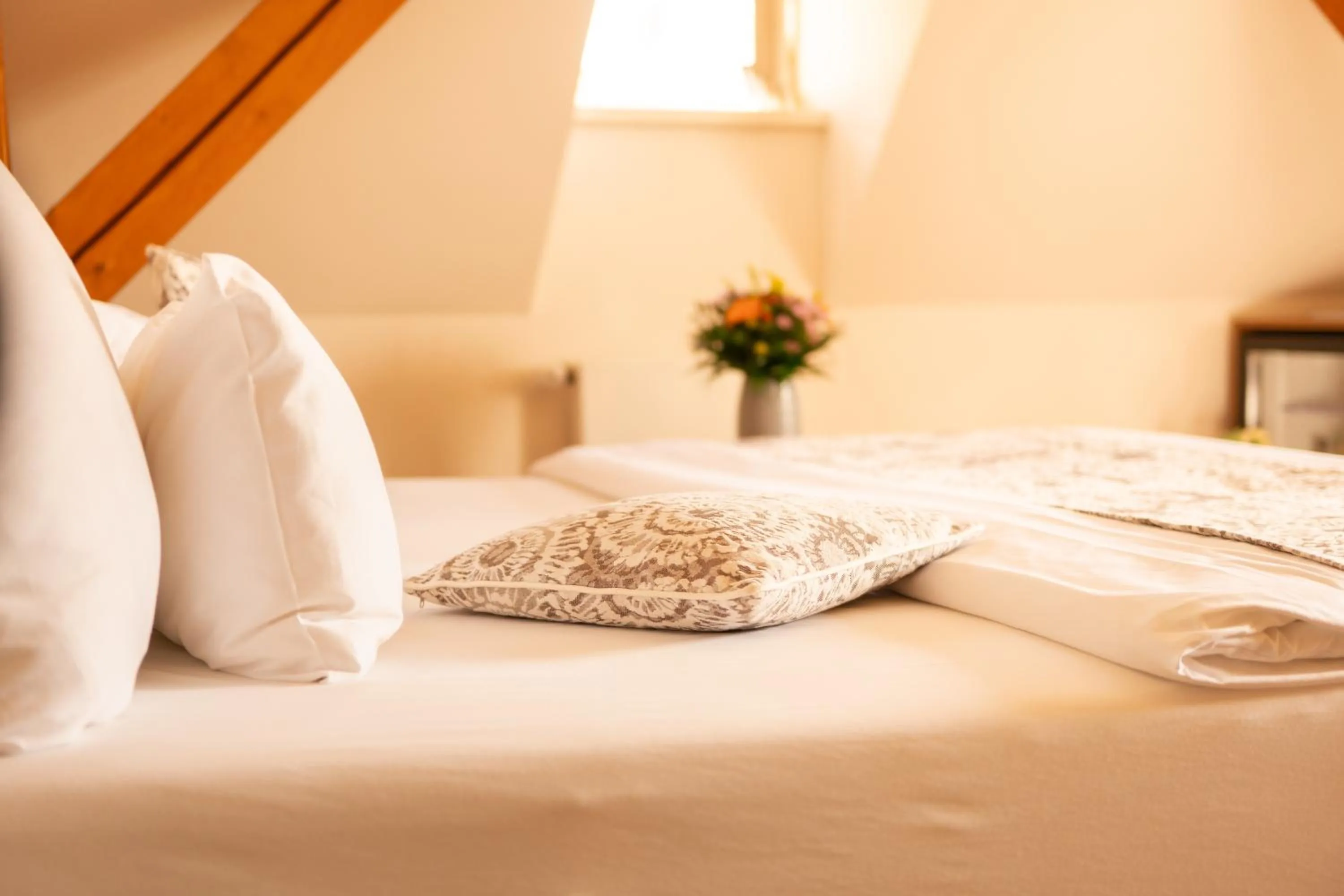 Bed in Hotel Golden Key Prague Castle