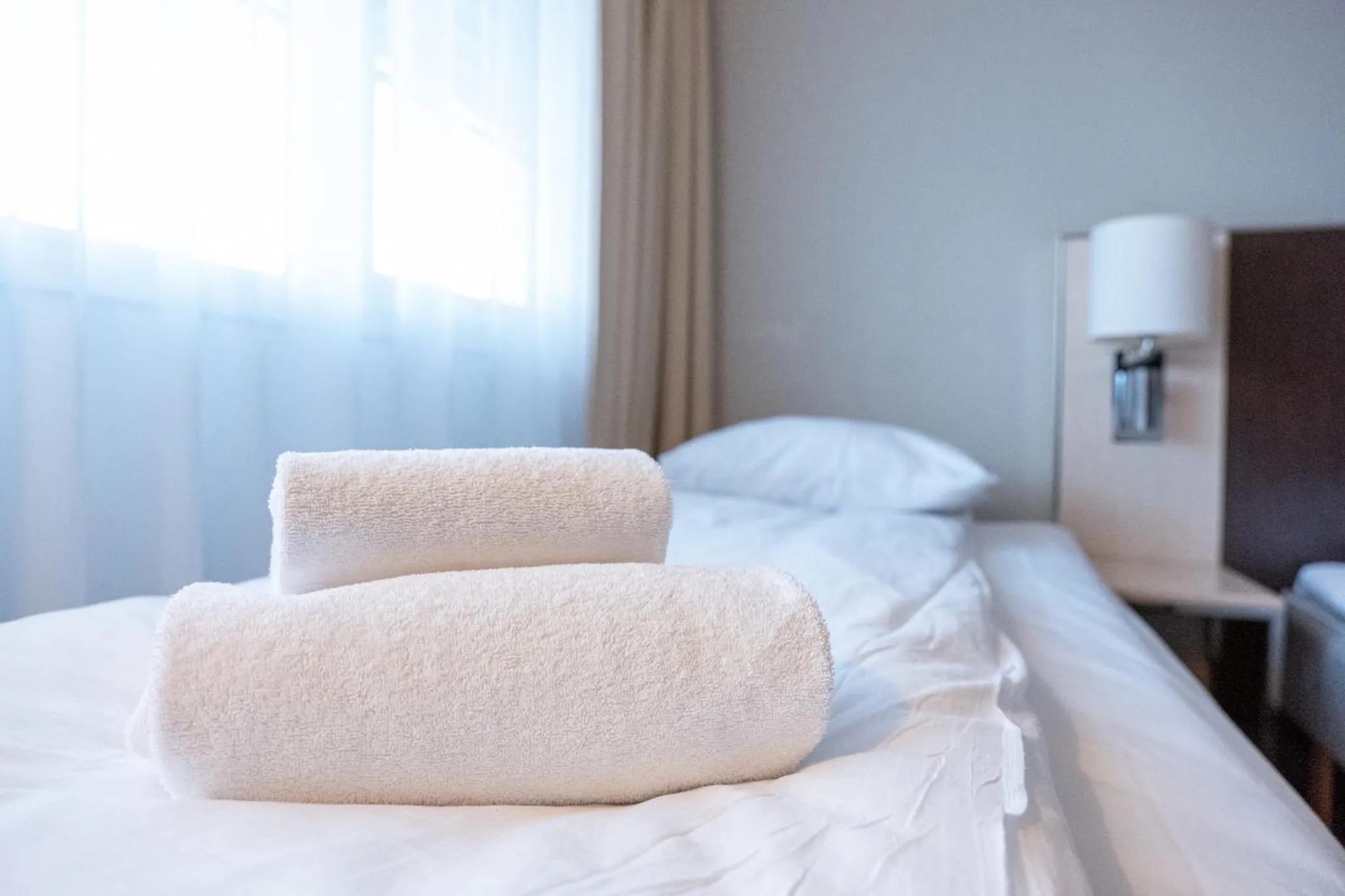 Food close-up, Bed in Quality Airport Hotel Stavanger