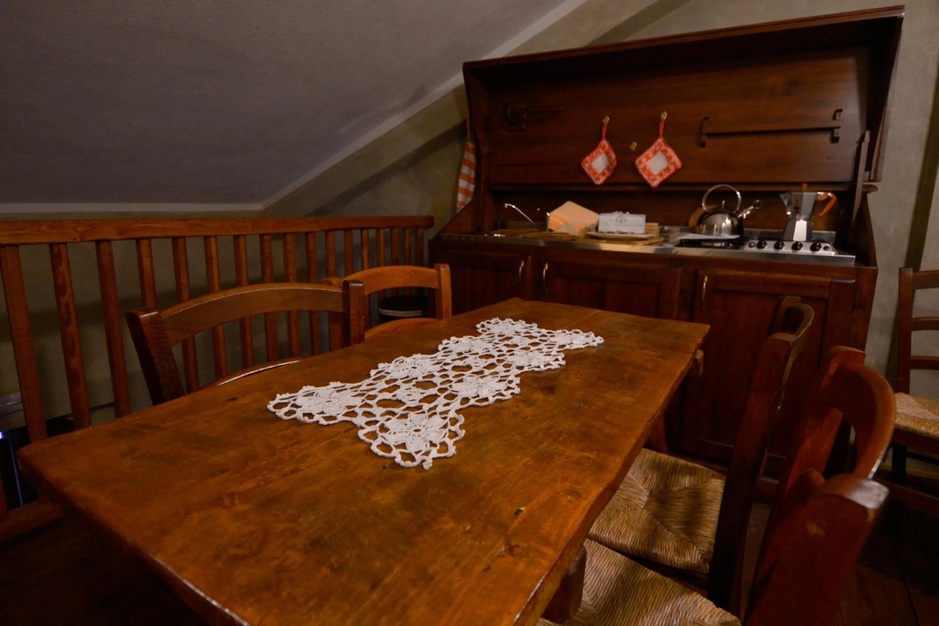 Dining area in Robur Marsorum Albergo Diffuso
