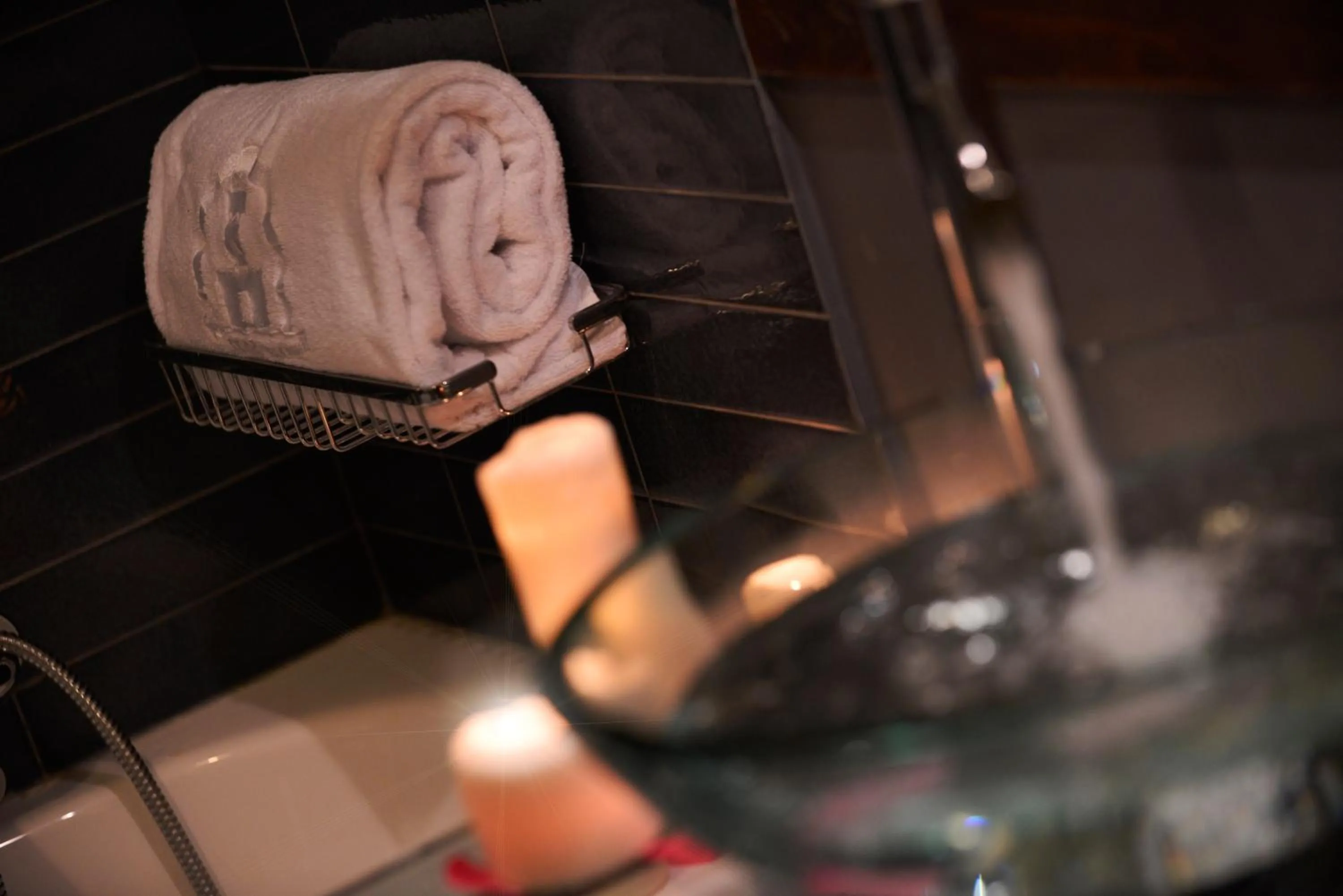 Decorative detail in Robur Marsorum Albergo Diffuso