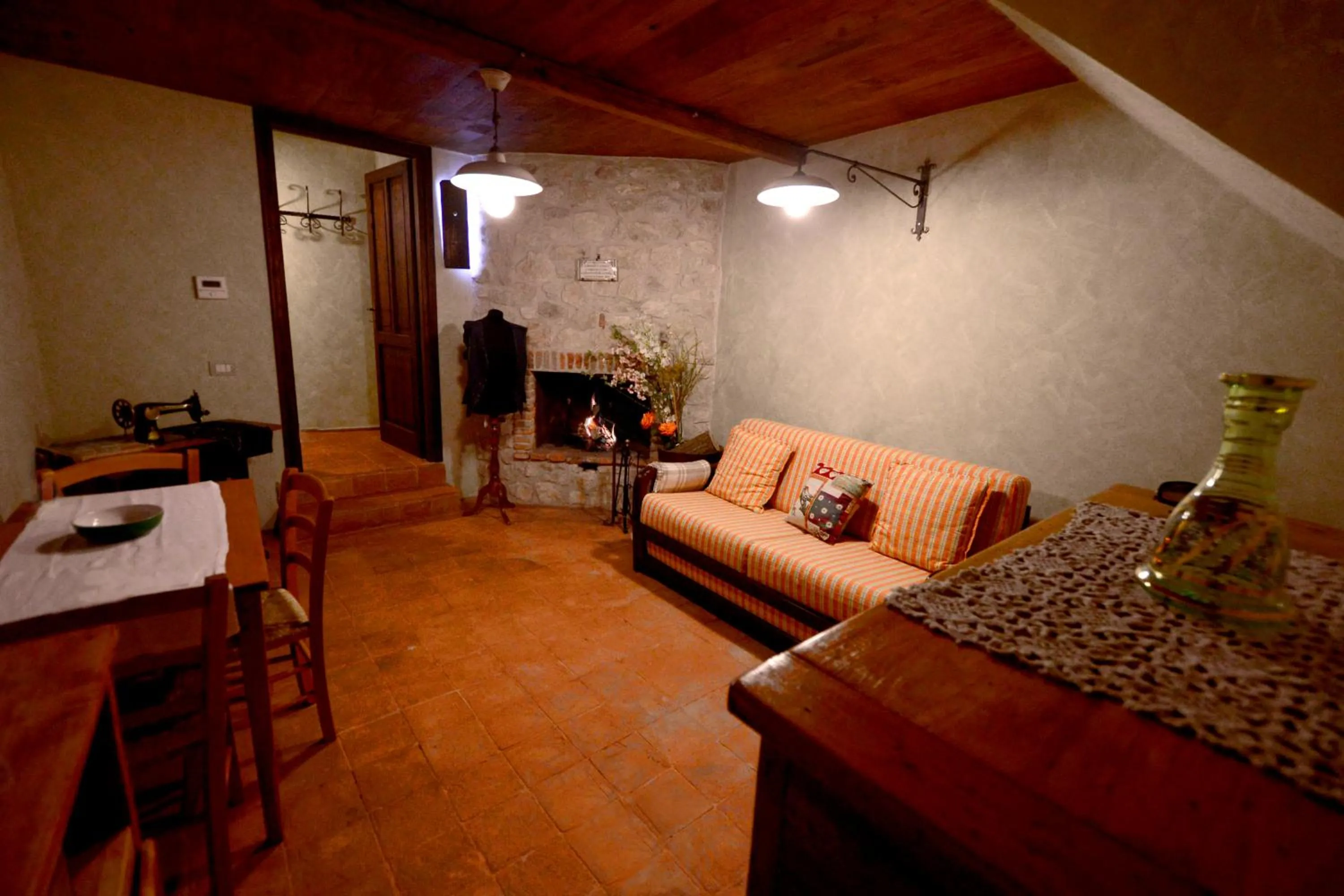 Living room in Robur Marsorum Albergo Diffuso