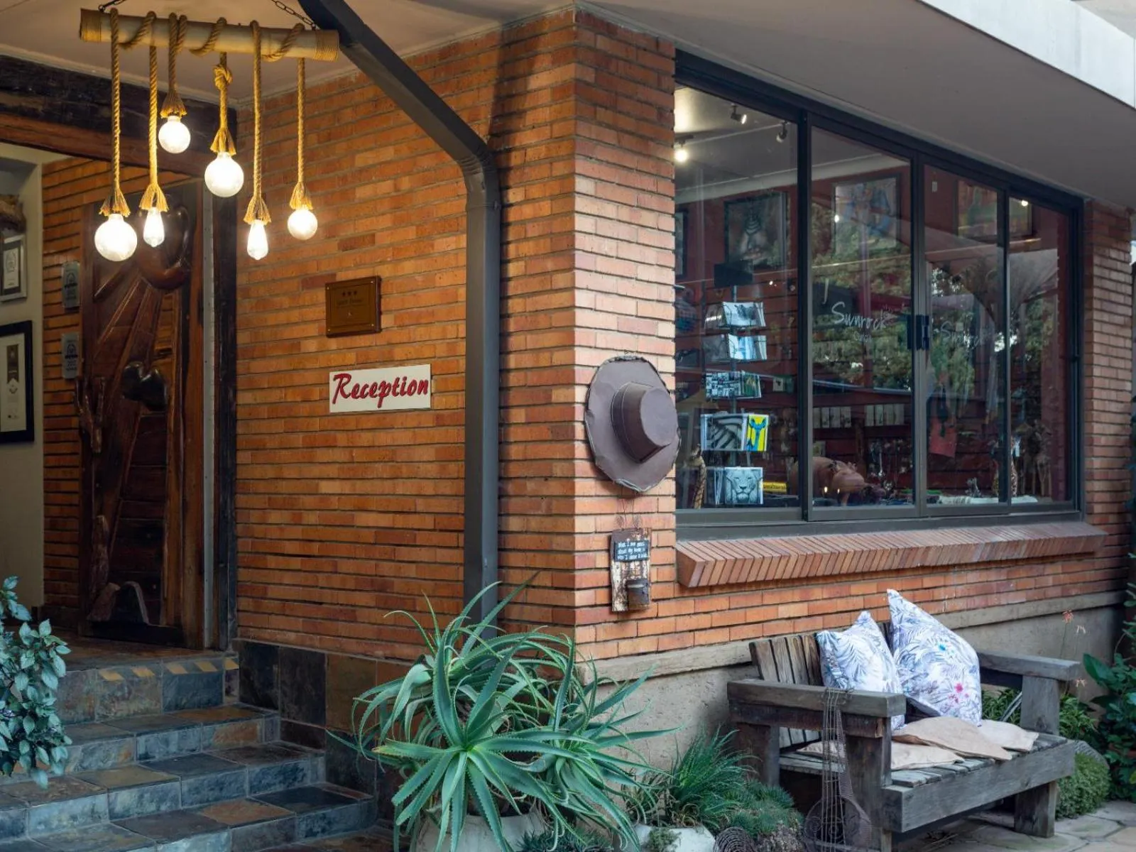 Lobby or reception in Sunrock Guesthouse