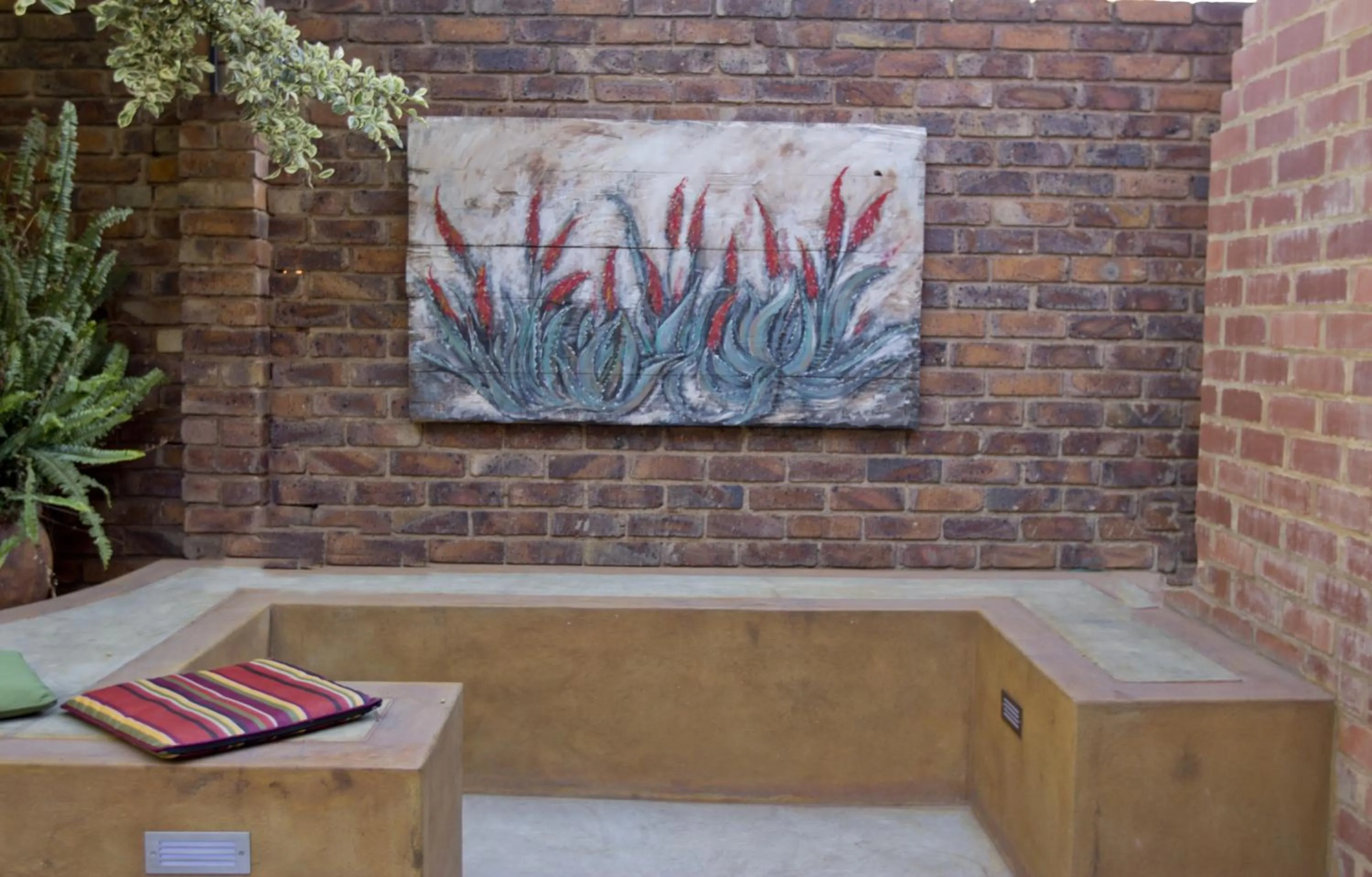 Seating area in Sunrock Guesthouse