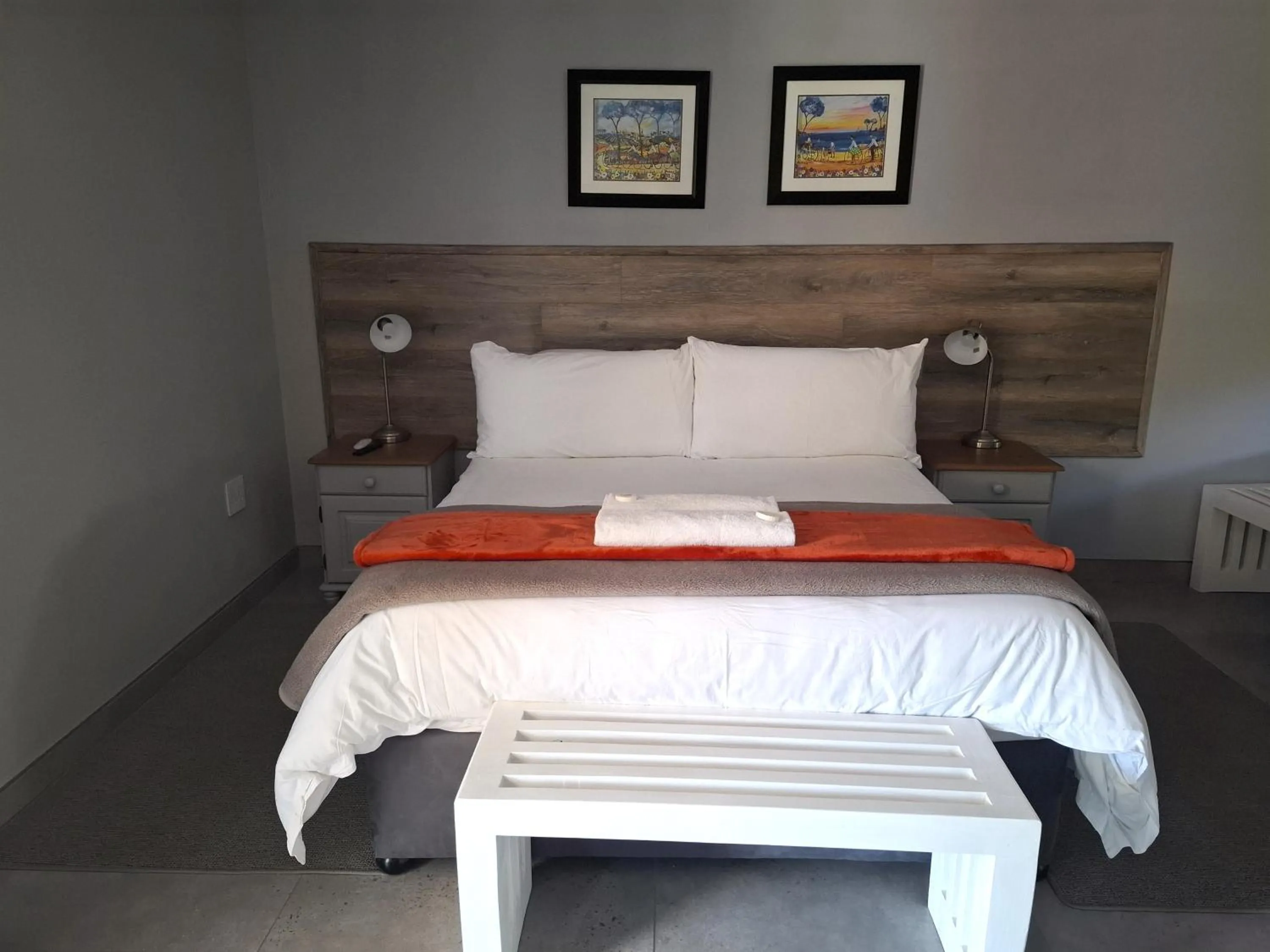 Bed in Sunrock Guesthouse