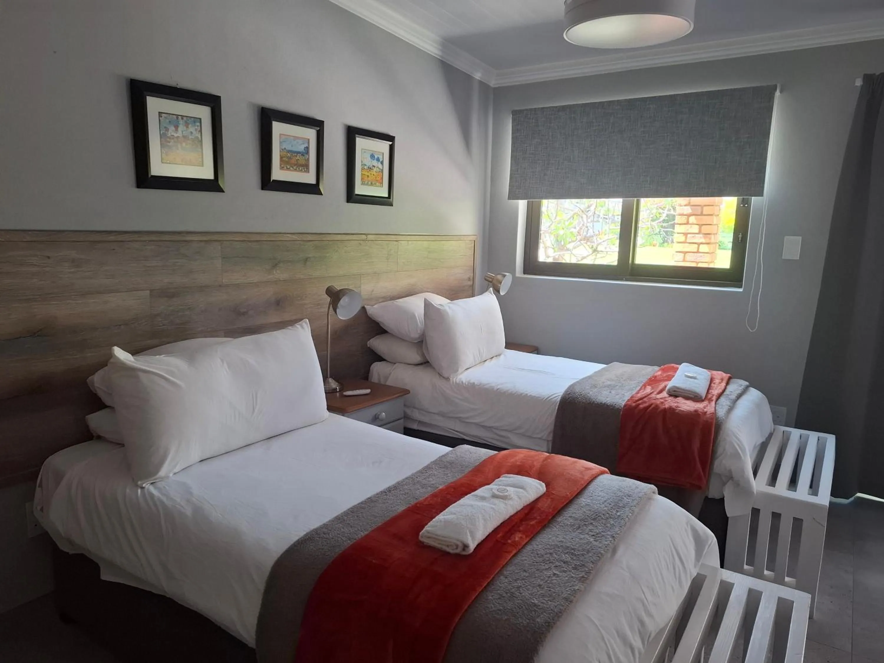 Bed in Sunrock Guesthouse