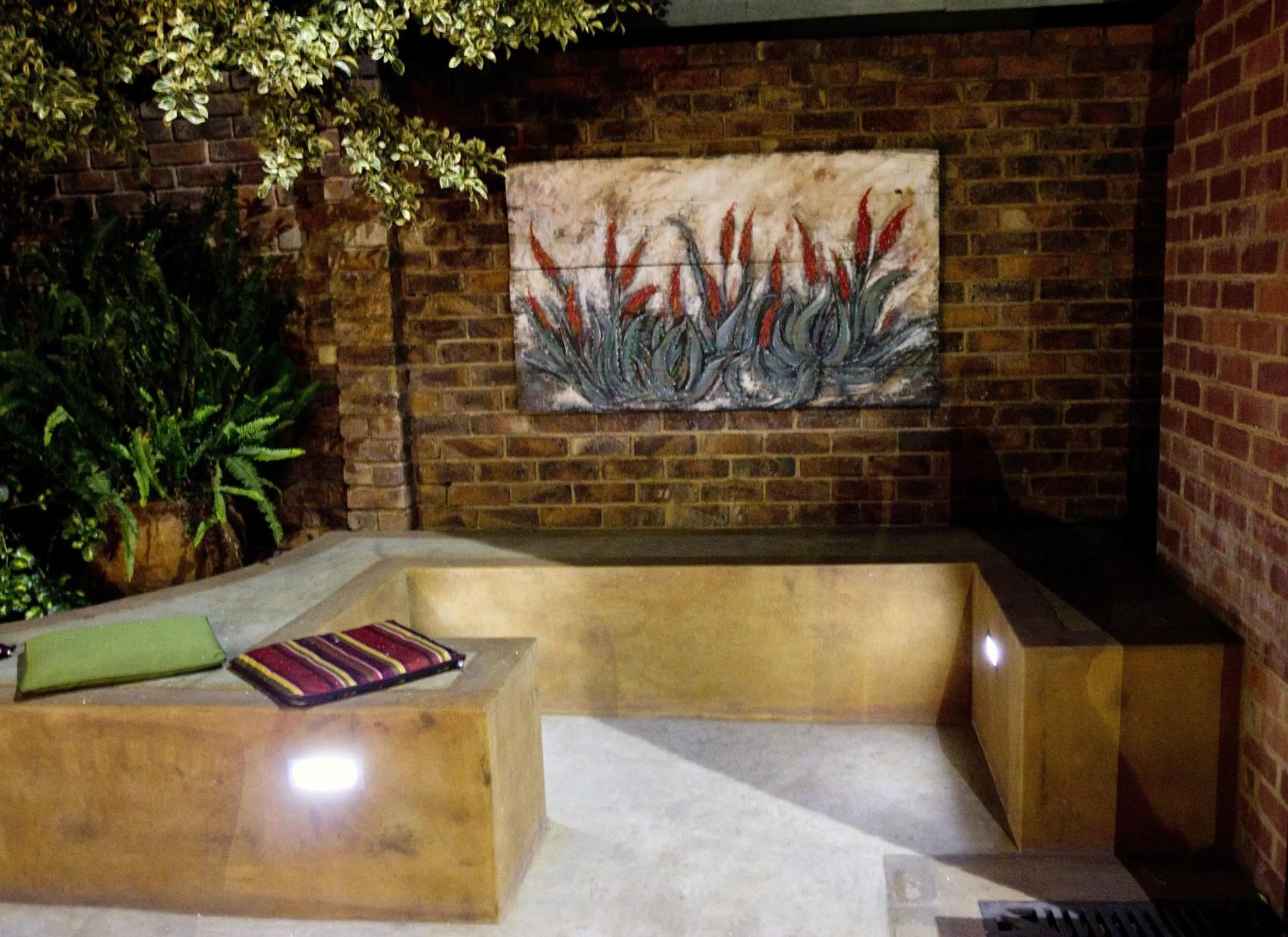 Seating area in Sunrock Guesthouse