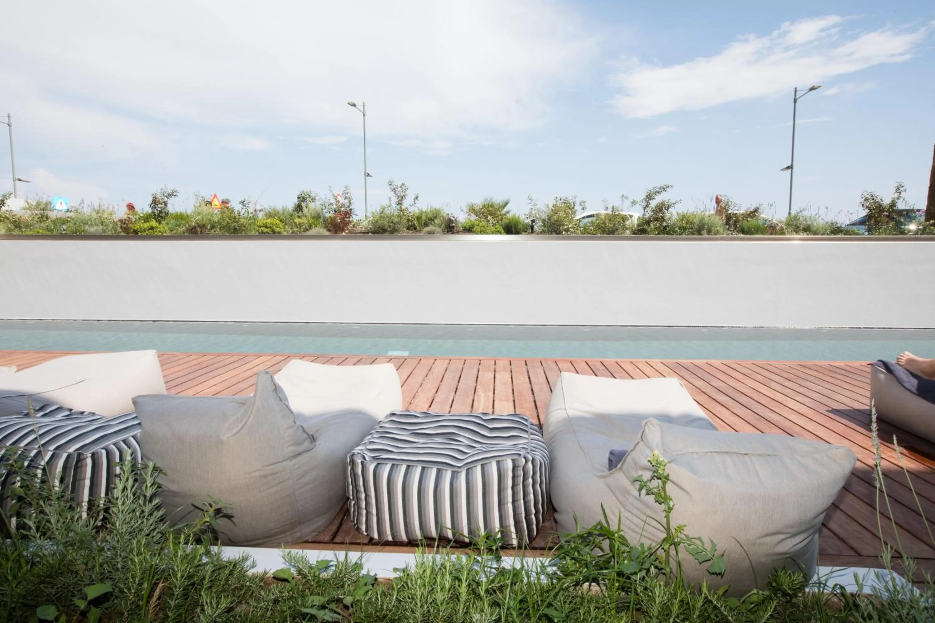 Swimming pool in Ikones Seafront Luxury Suites