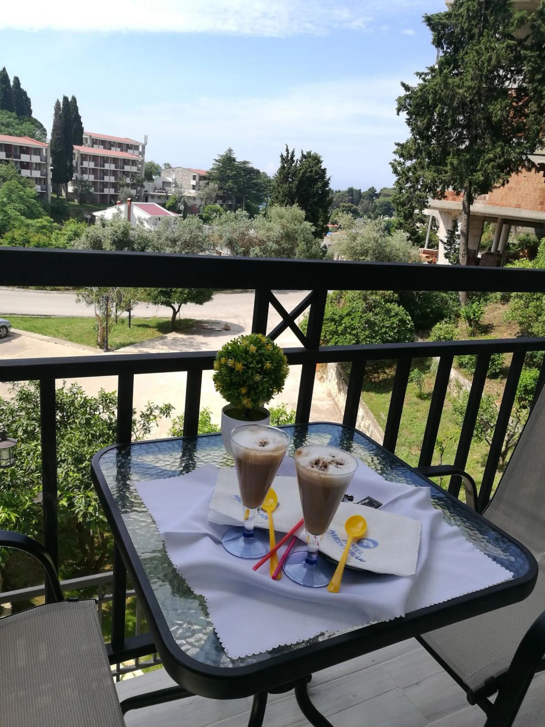 Balcony/Terrace in Hotel Villa Garden Ulcinj-Ulqin