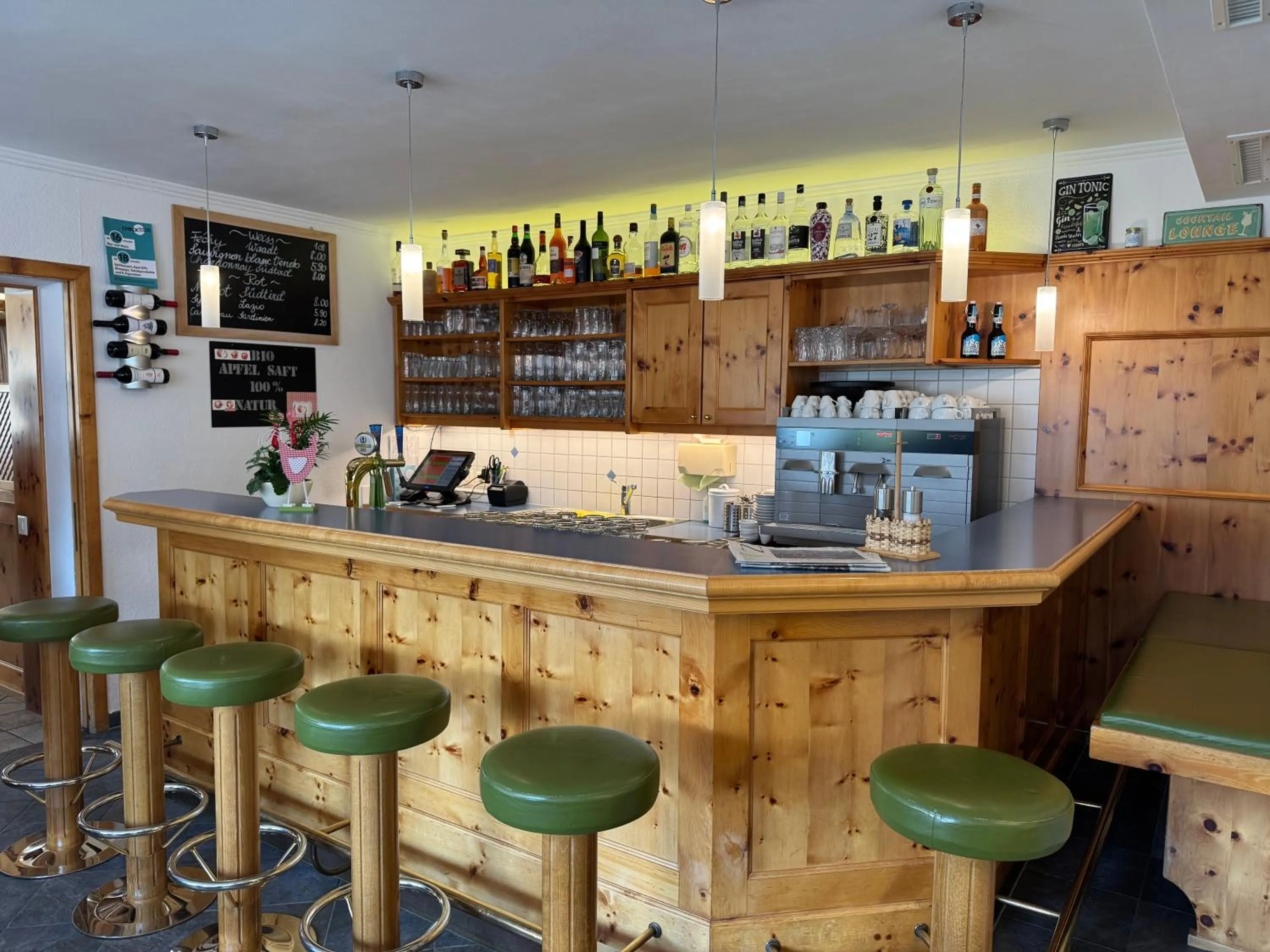 Restaurant/places to eat in Sonnenhotel Soldanella Sonneck