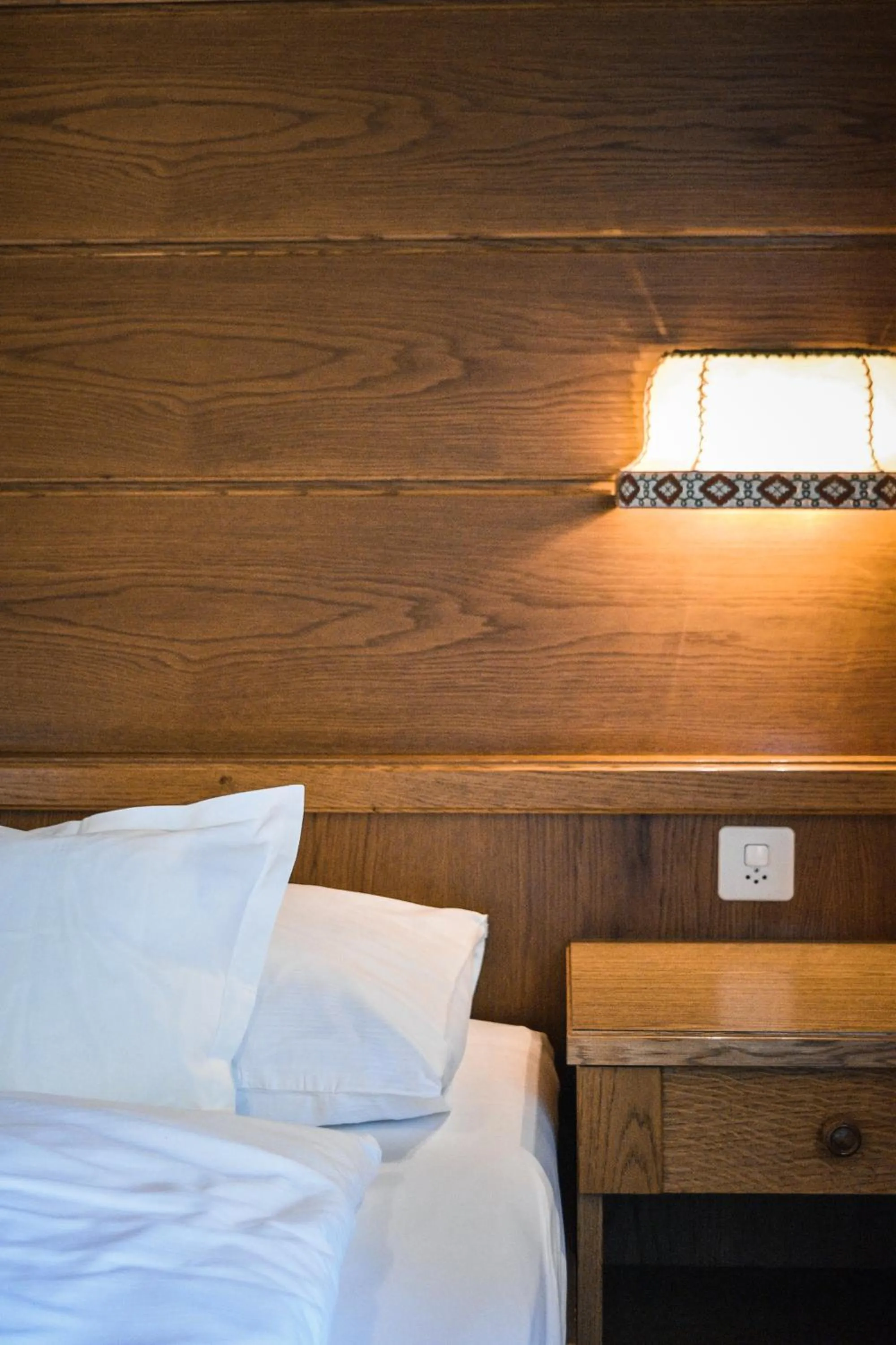 Bed in Sonnenhotel Soldanella Sonneck