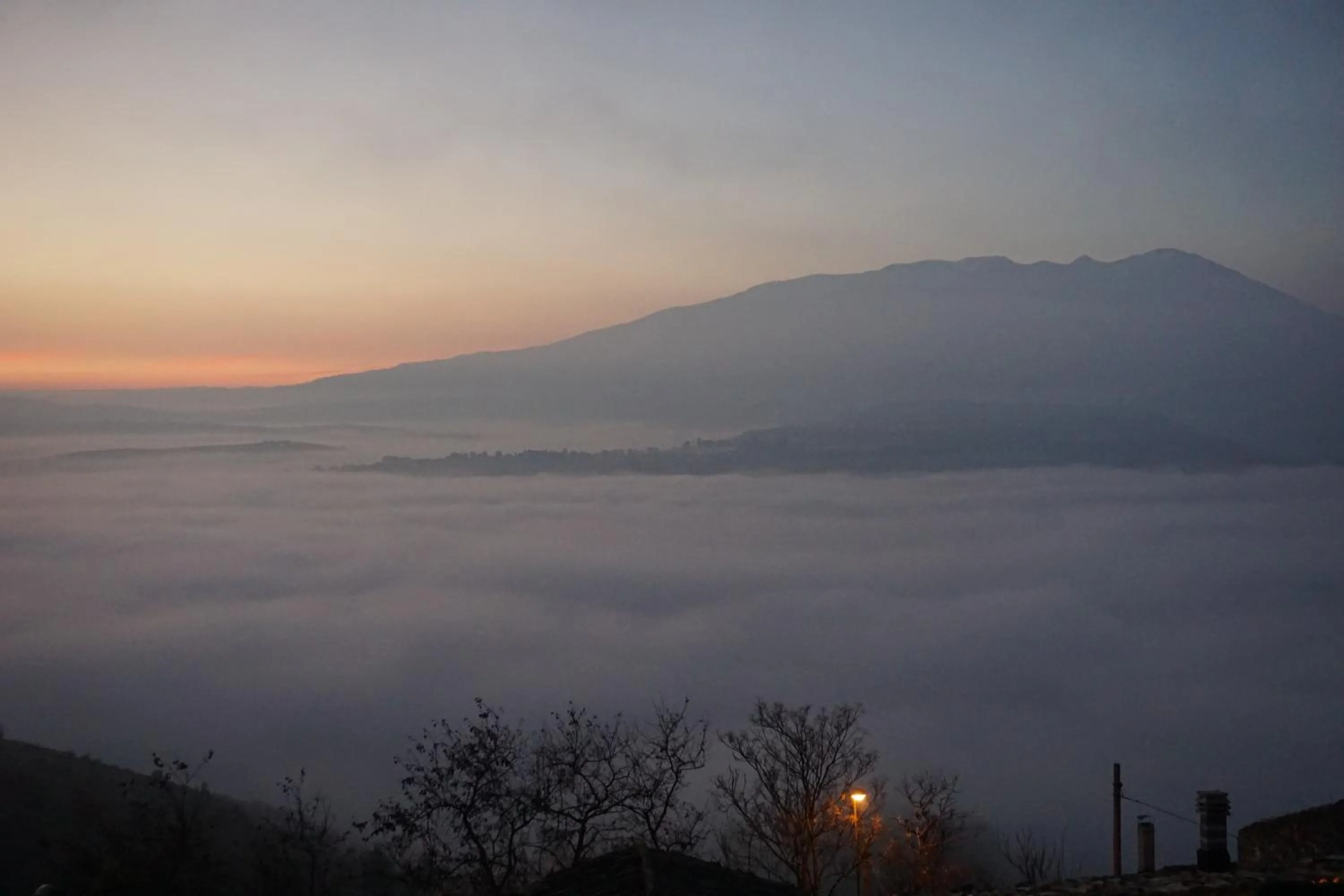 Natural landscape in Palazzo De Fabritiis