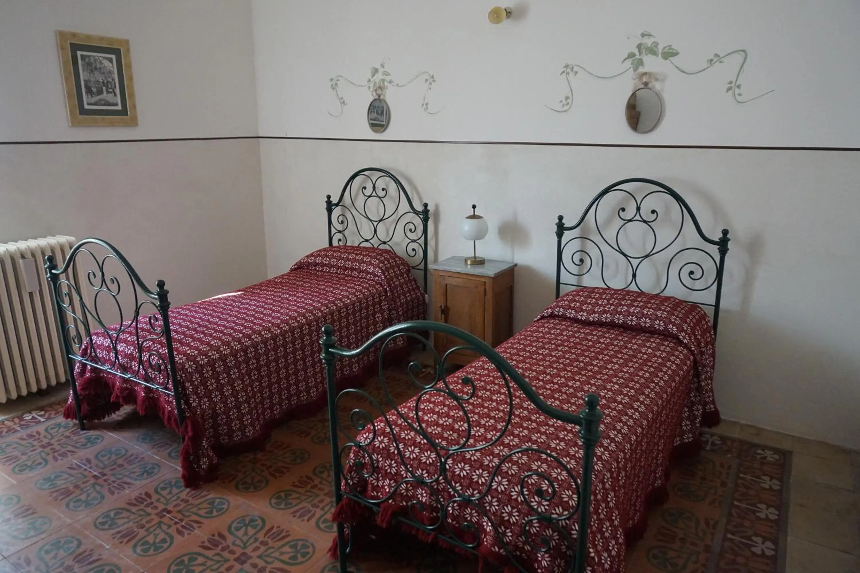 Bed in Palazzo De Fabritiis