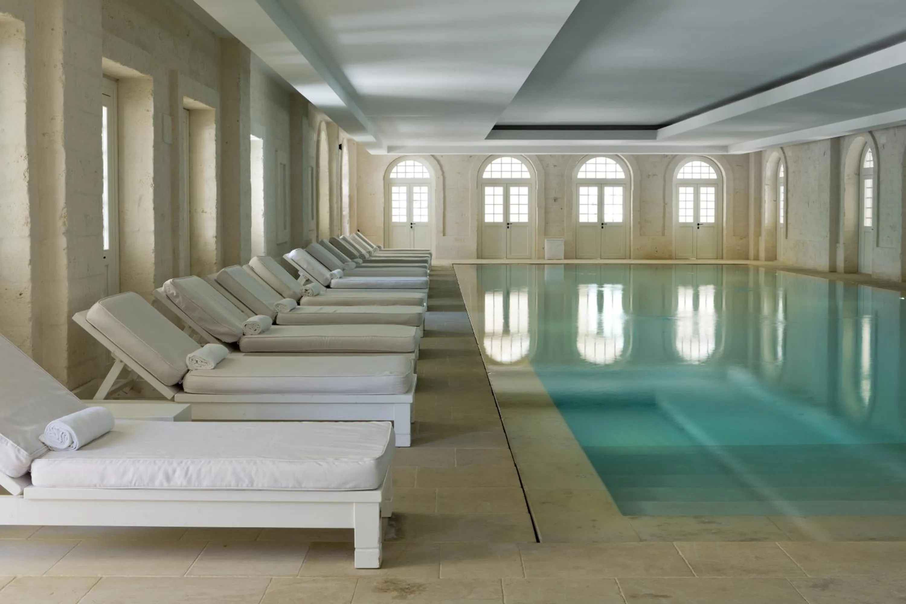 Swimming pool in Borgo Egnazia