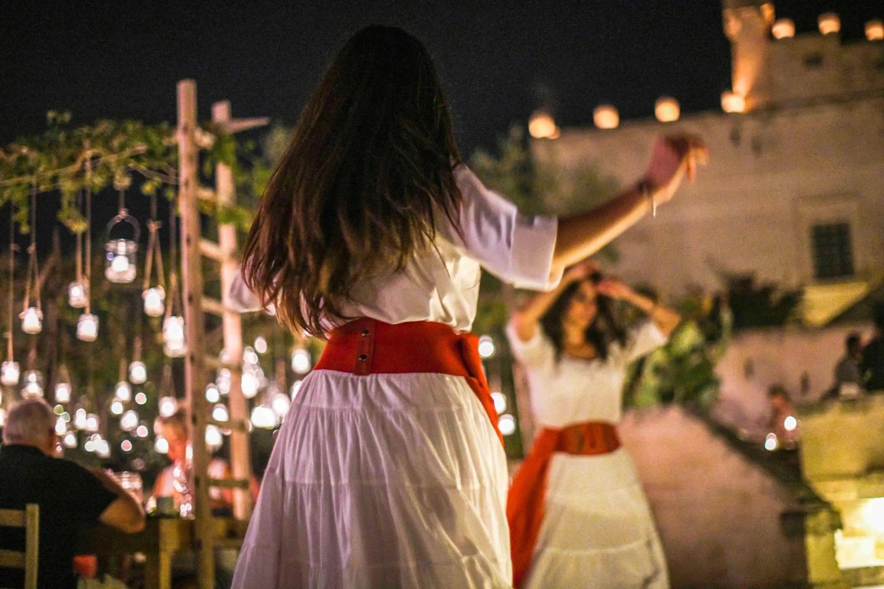 Evening entertainment in Borgo Egnazia