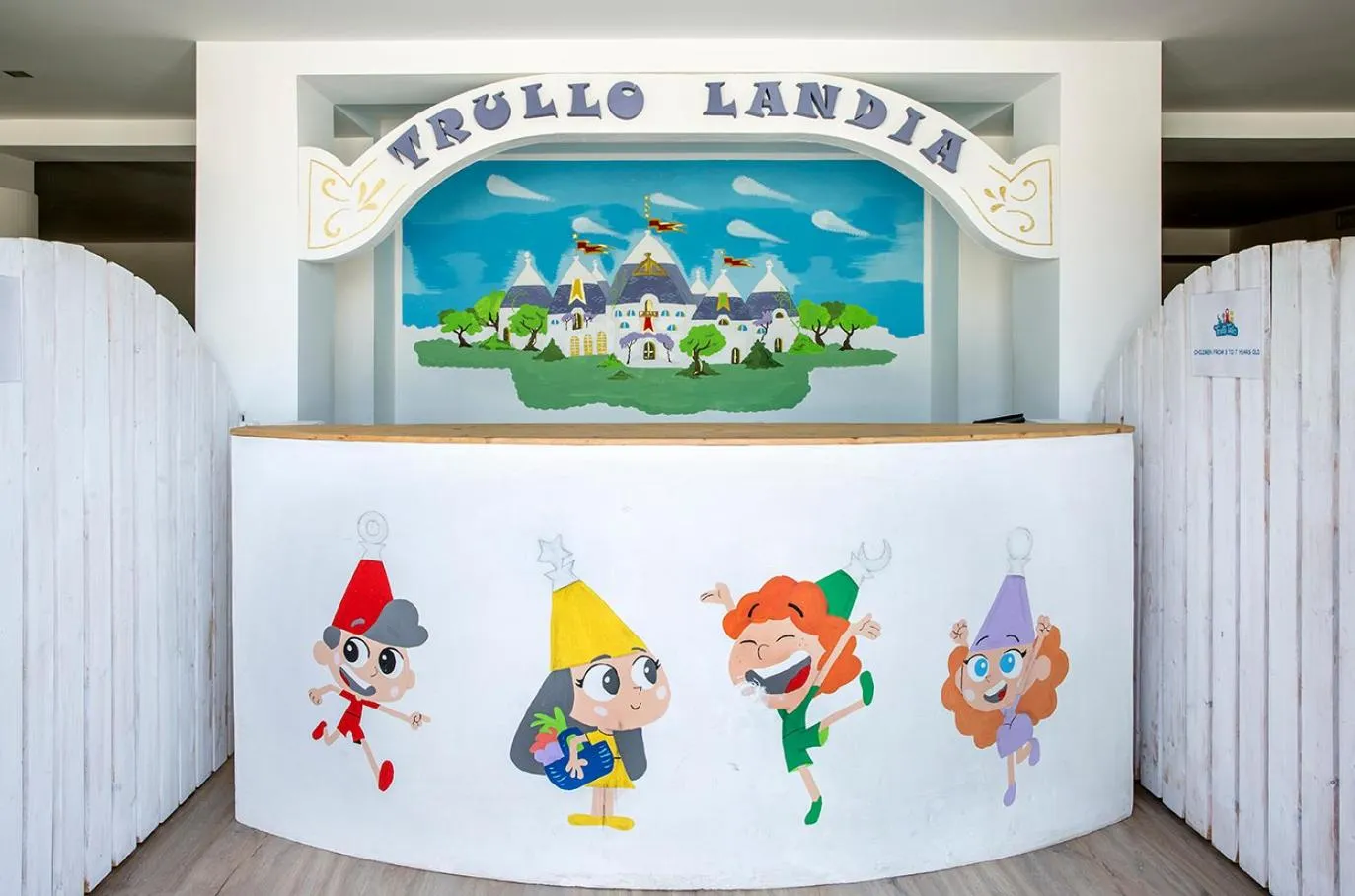 Kids's club in Borgo Egnazia