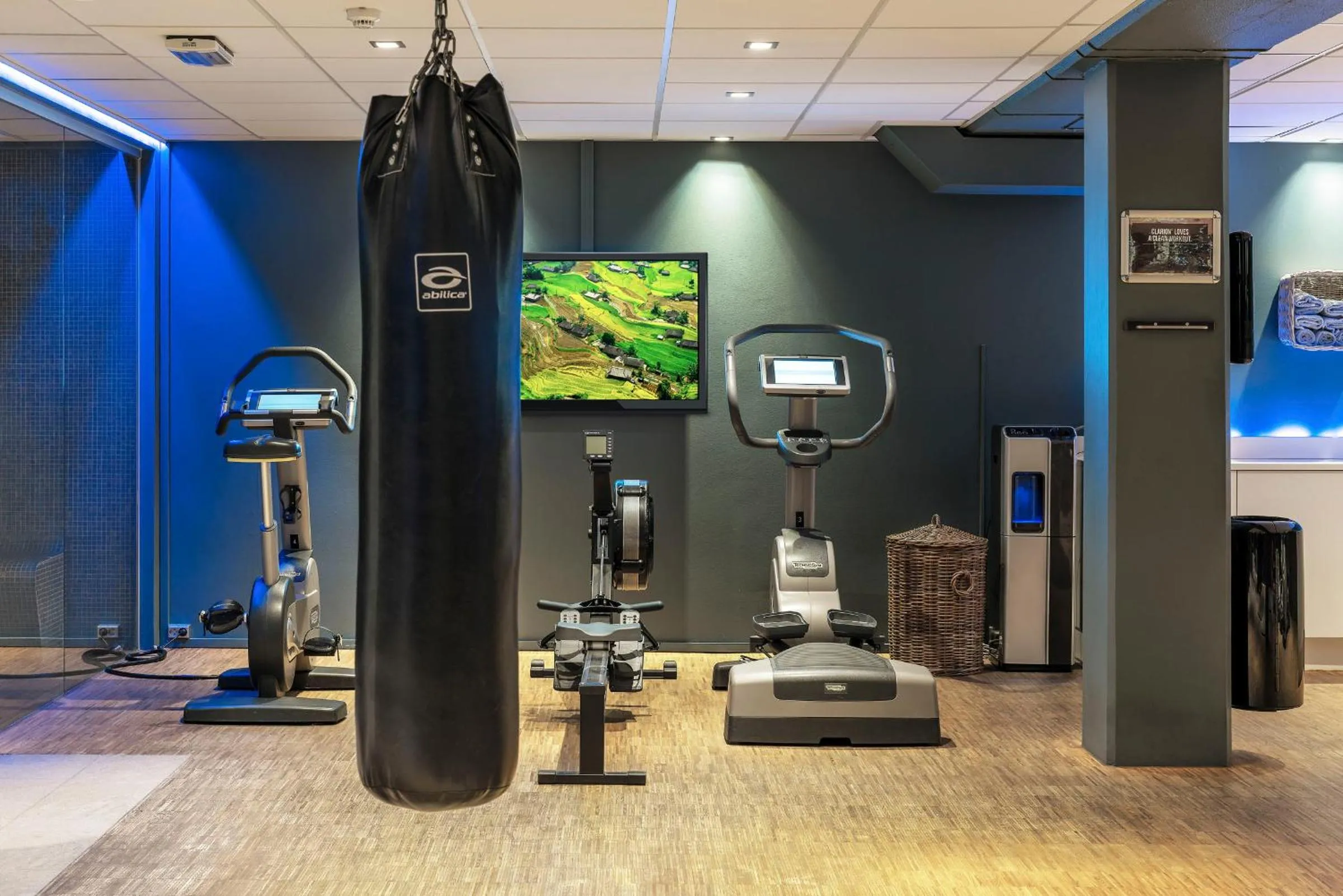 Fitness centre/facilities in Clarion Hotel Oslo Airport