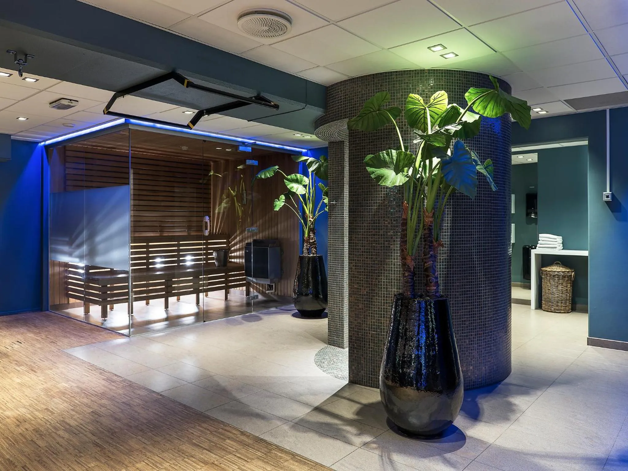 Sauna in Clarion Hotel Oslo Airport