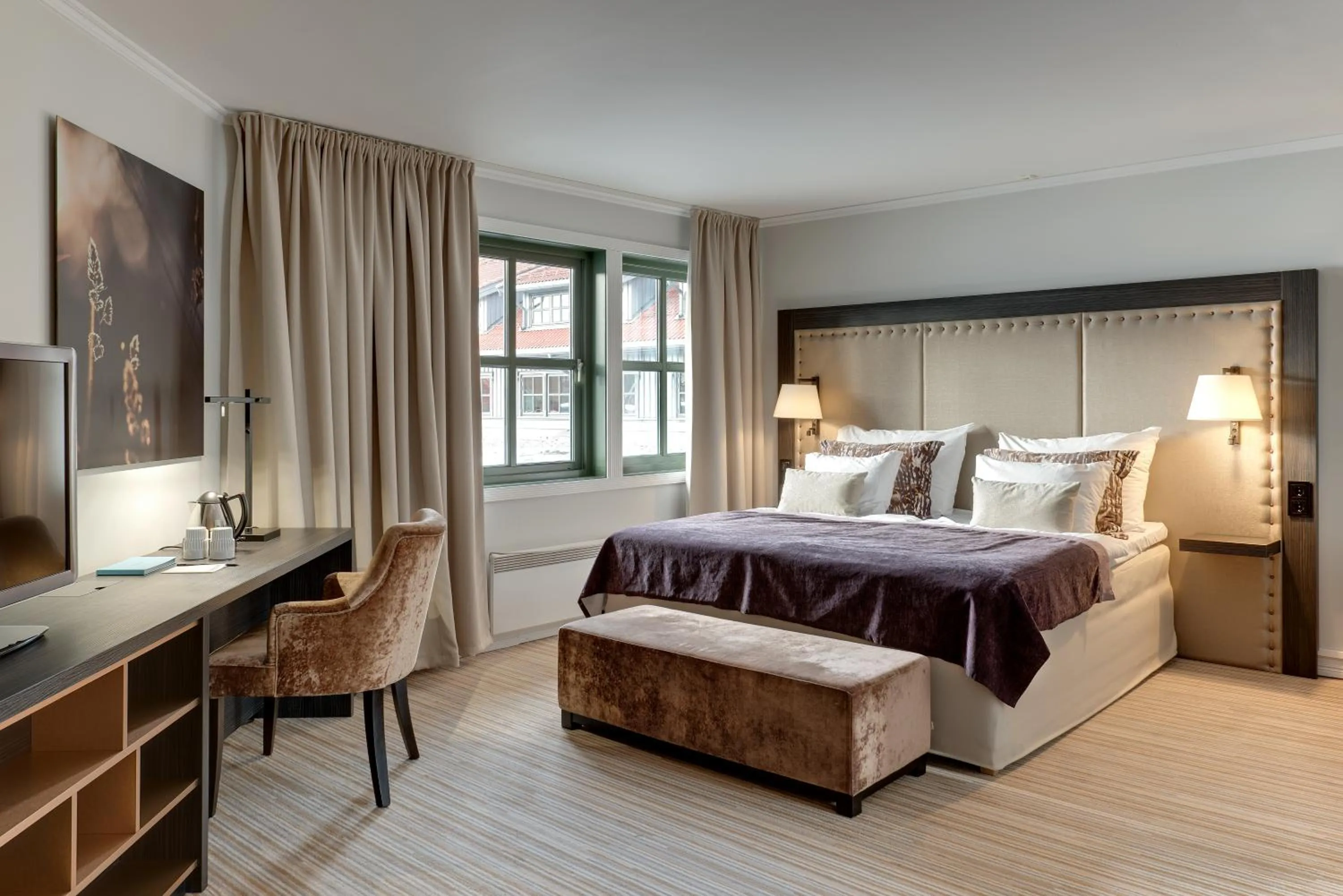 Photo of the whole room, Bed in Clarion Hotel Oslo Airport