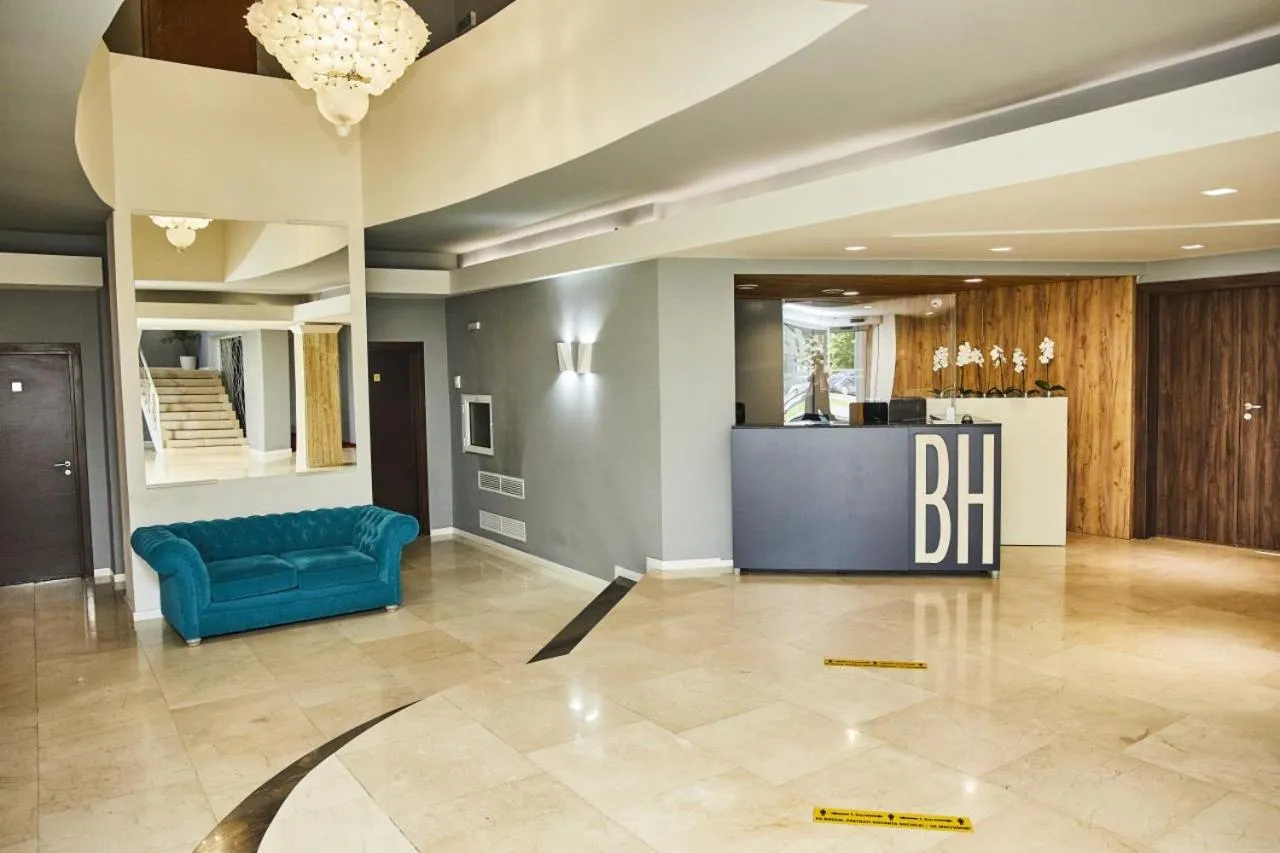 Lobby or reception in Hotel Bistrita