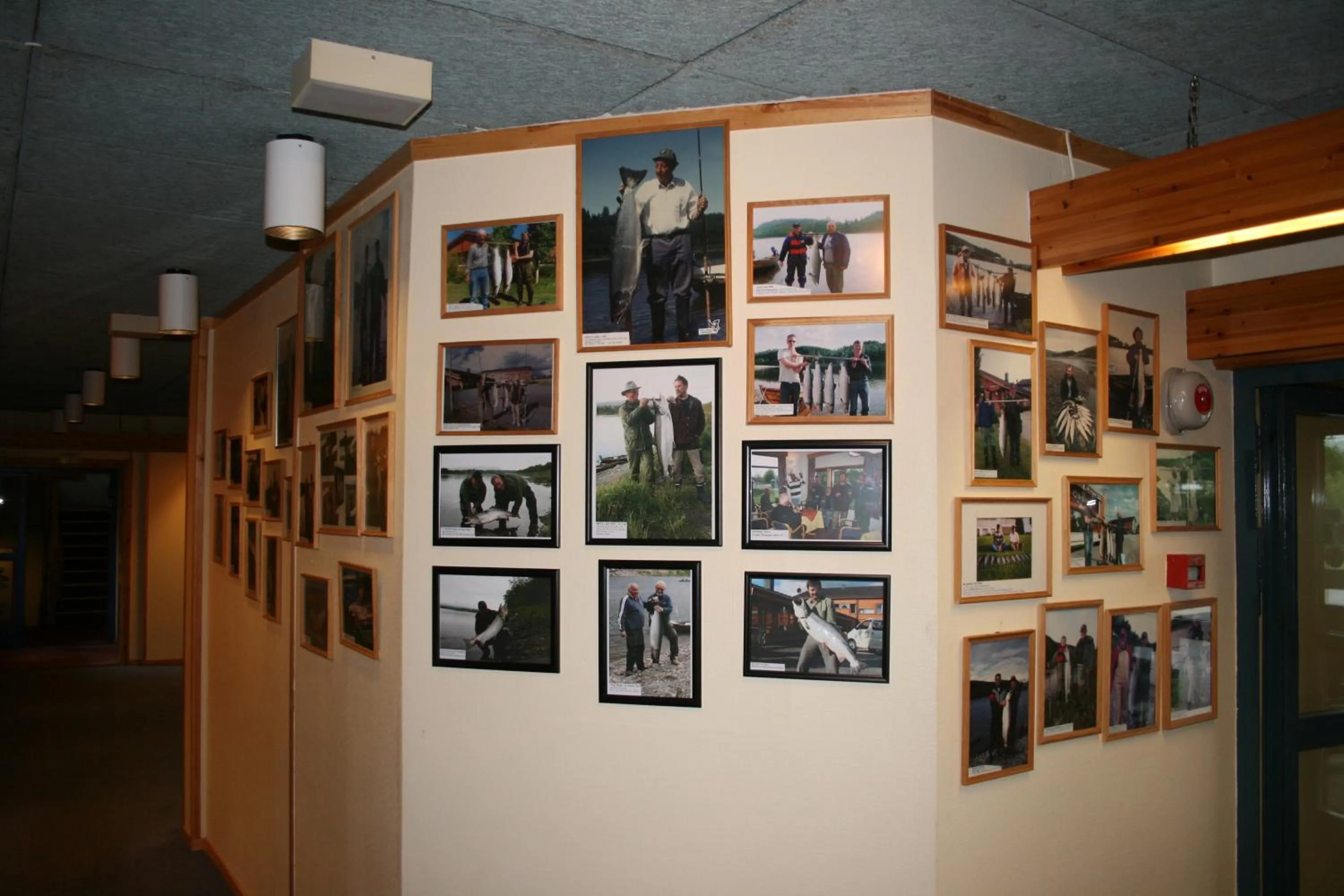Lobby or reception in Overhalla Hotel