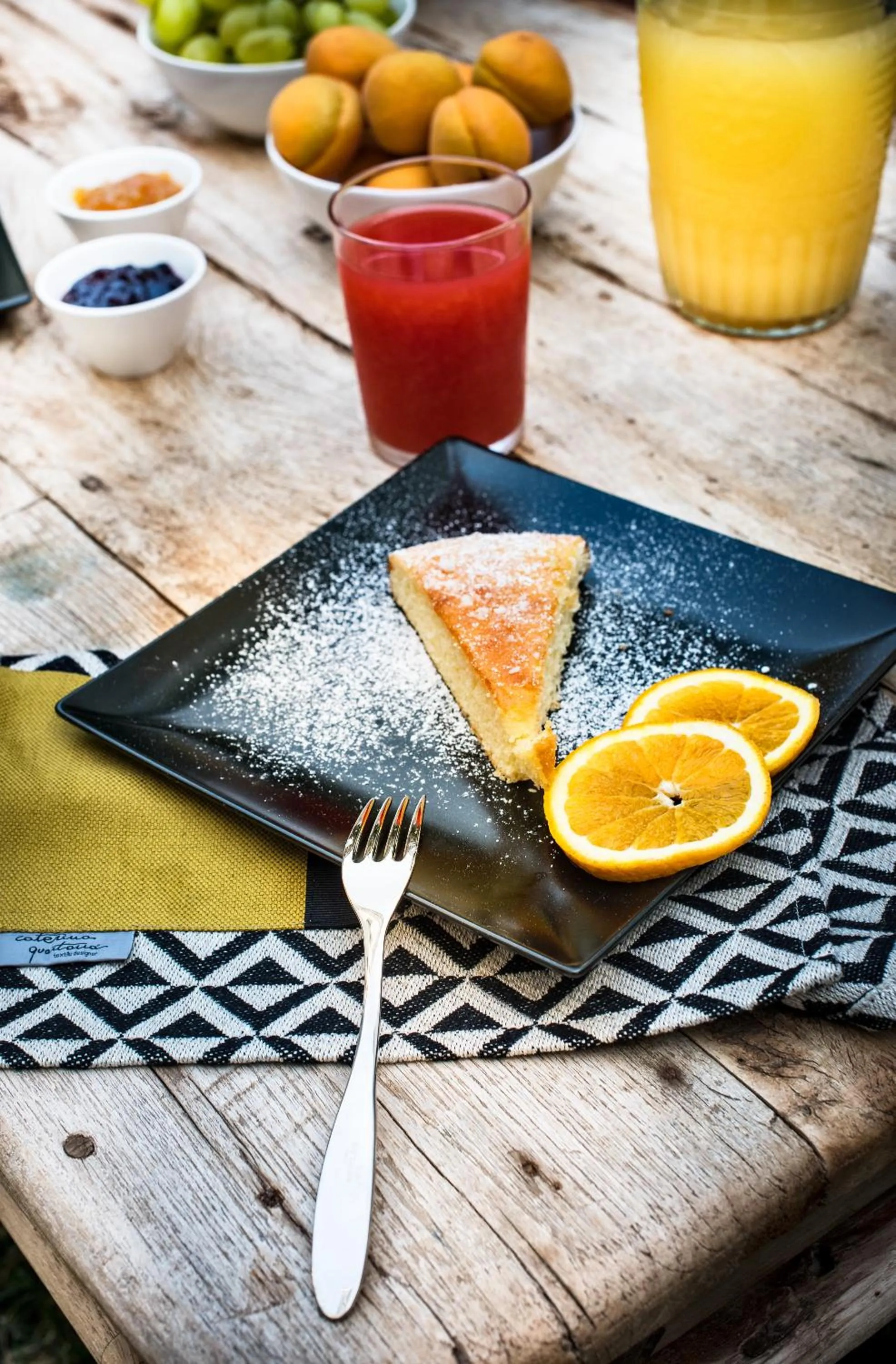 Buffet breakfast in Teku Sardinia Boutique Hotel