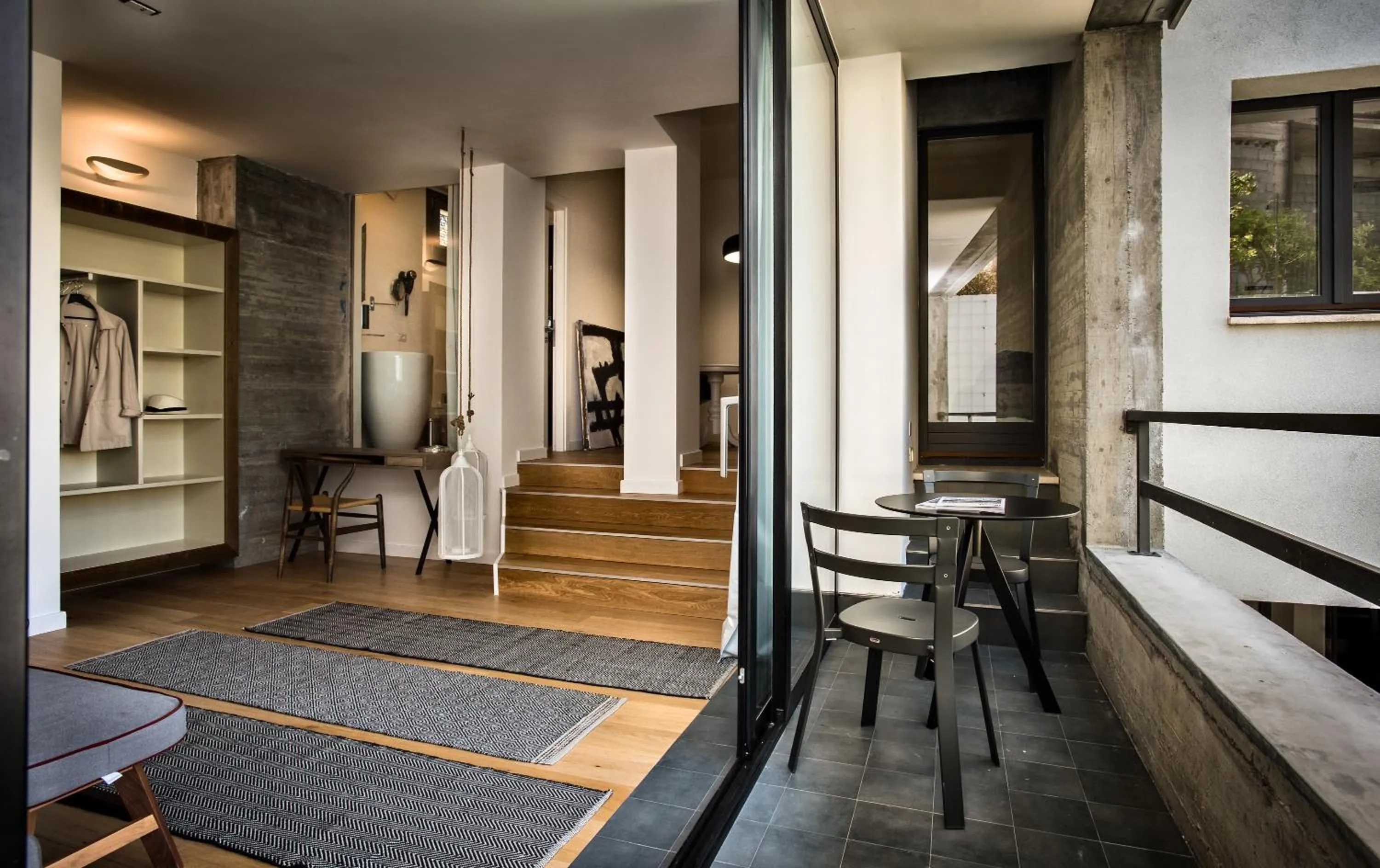 Shower in Teku Sardinia Boutique Hotel