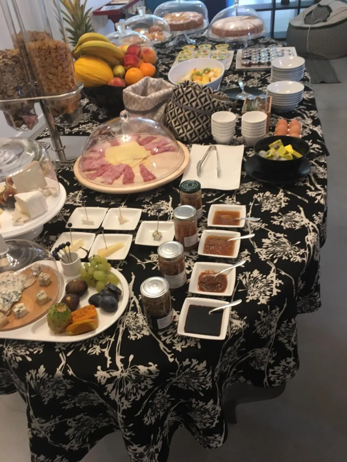 Food close-up in Teku Sardinia Boutique Hotel