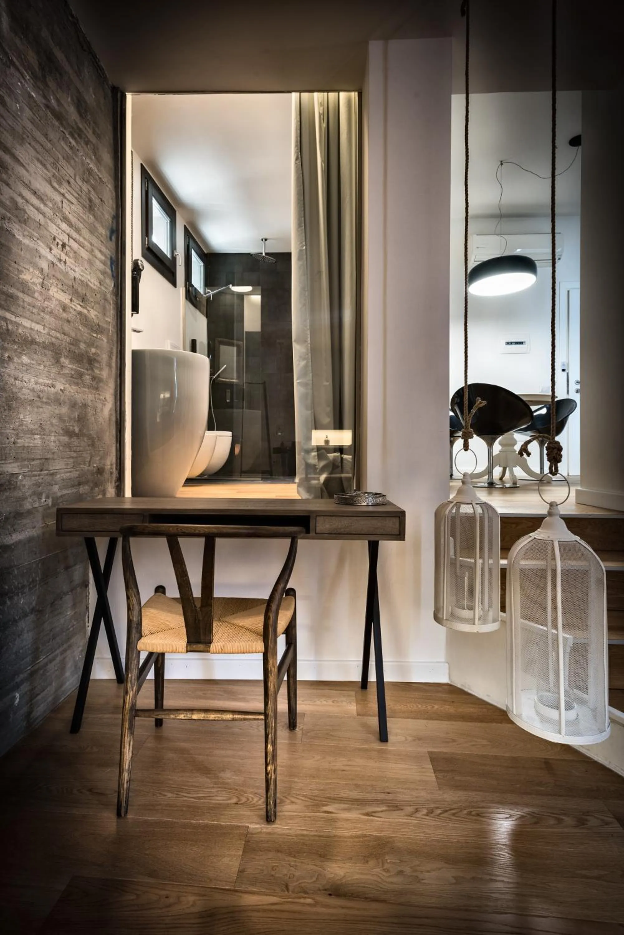 Shower in Teku Sardinia Boutique Hotel