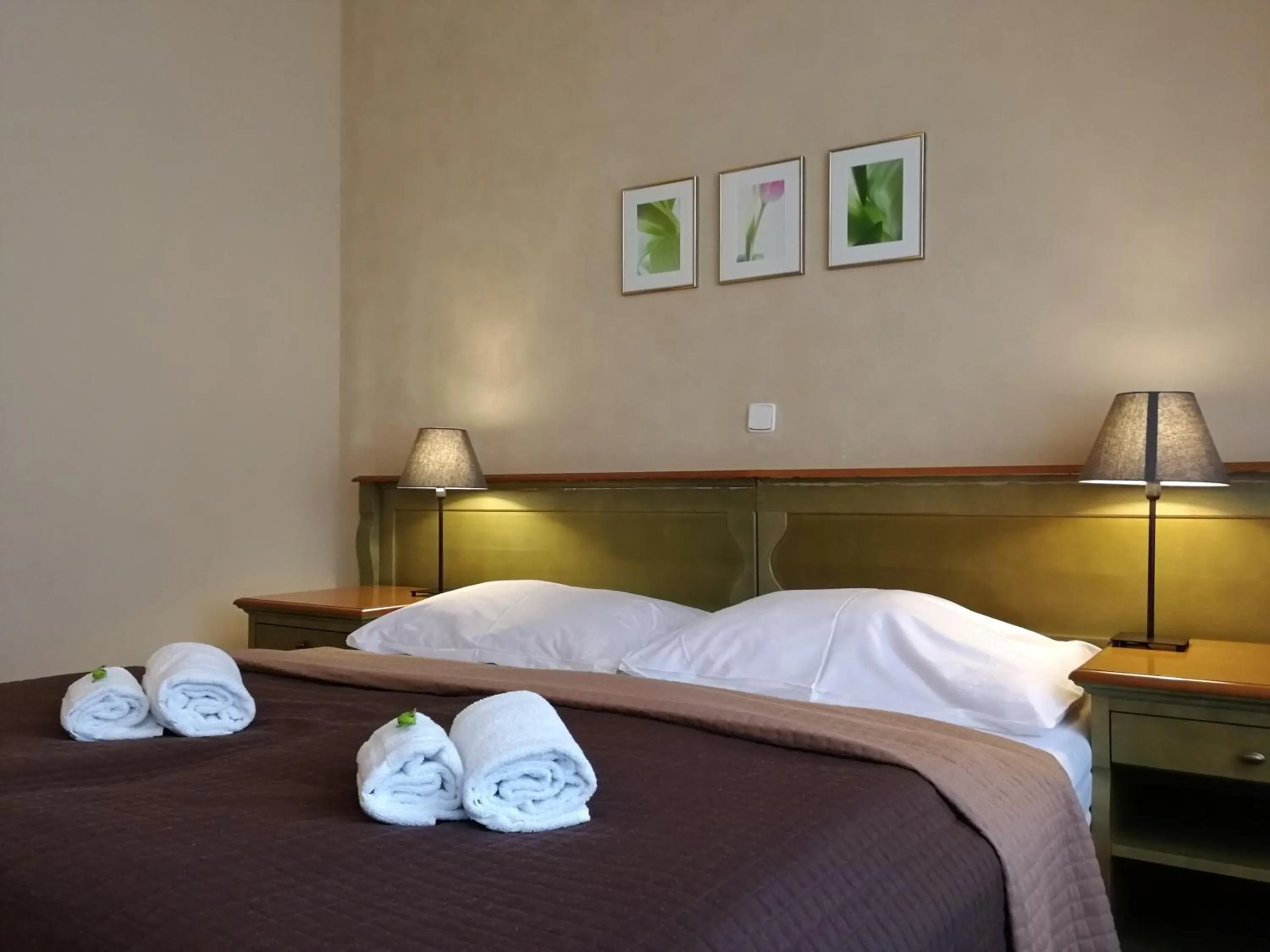 Bed in Augustus et Otto Hotel