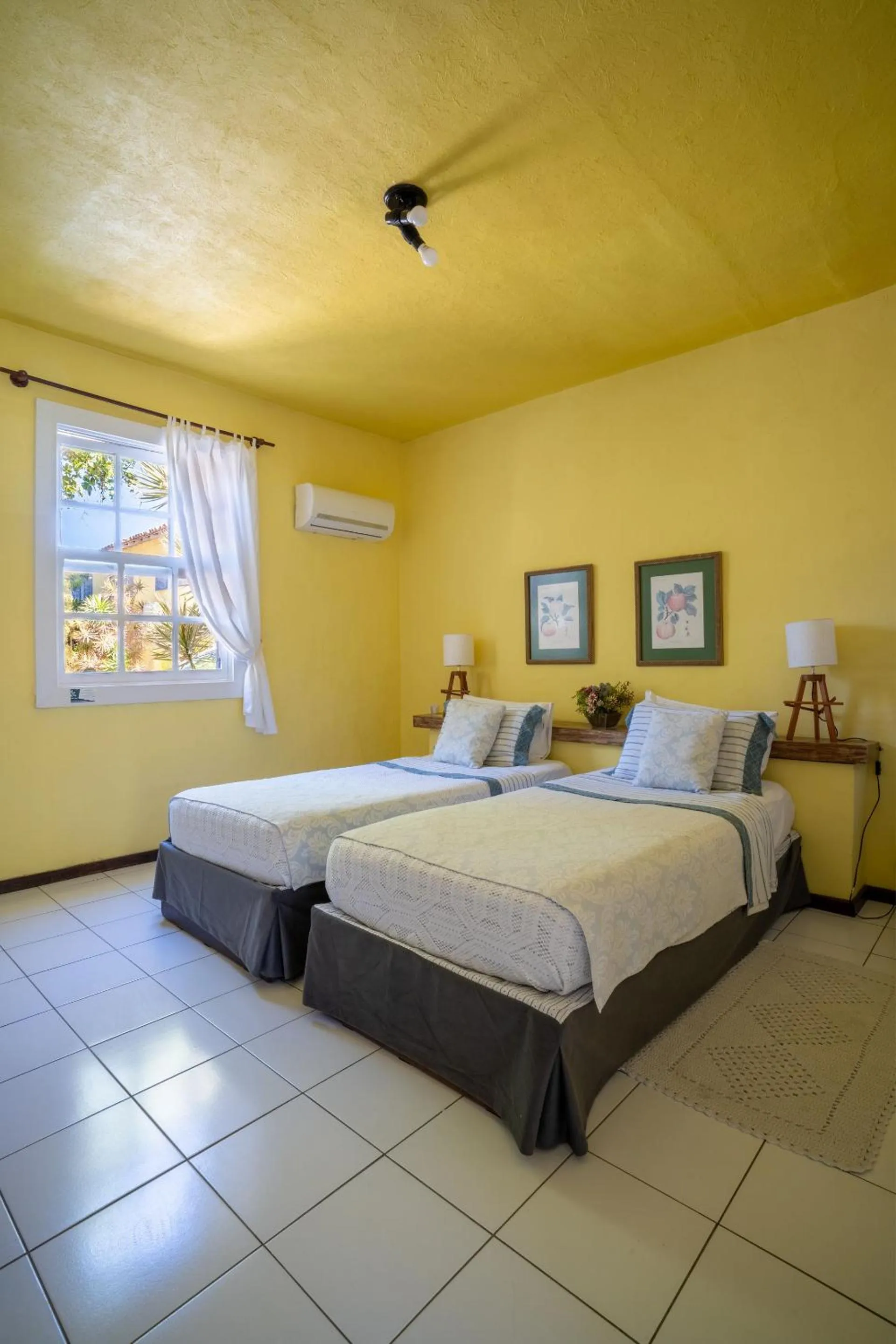 Bed in Pousada dos Gravatás