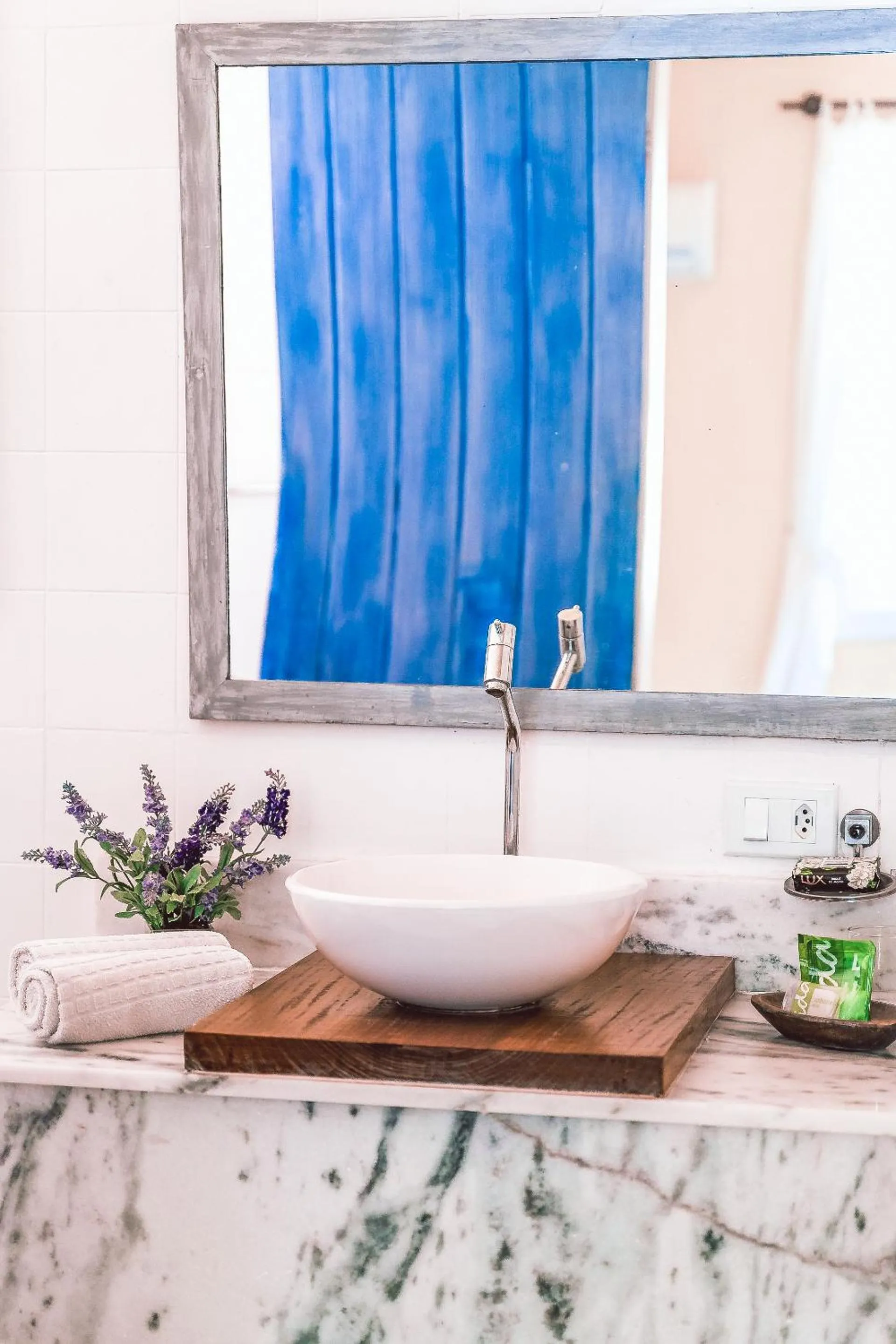Bathroom in Pousada dos Gravatás