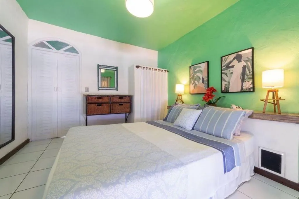 Bed in Pousada dos Gravatás